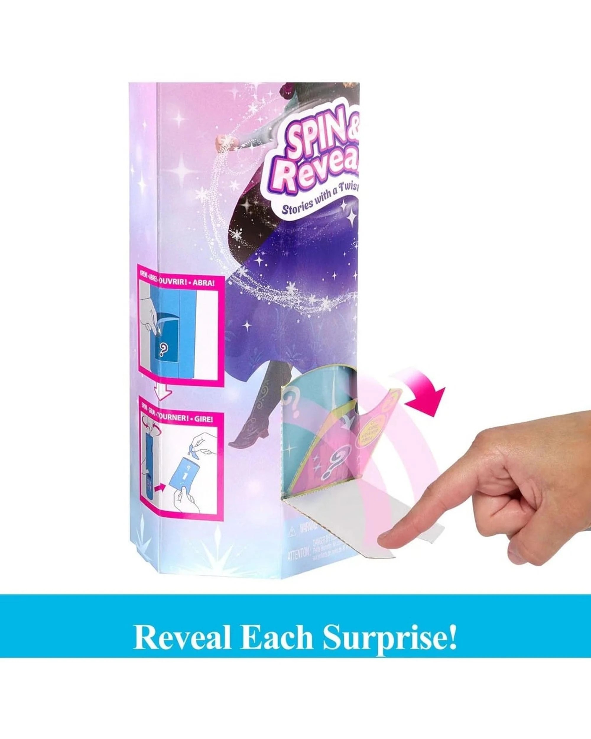 6 Disney Frozen Spin and Reveal Anna Fashion Doll, 6 of 8
