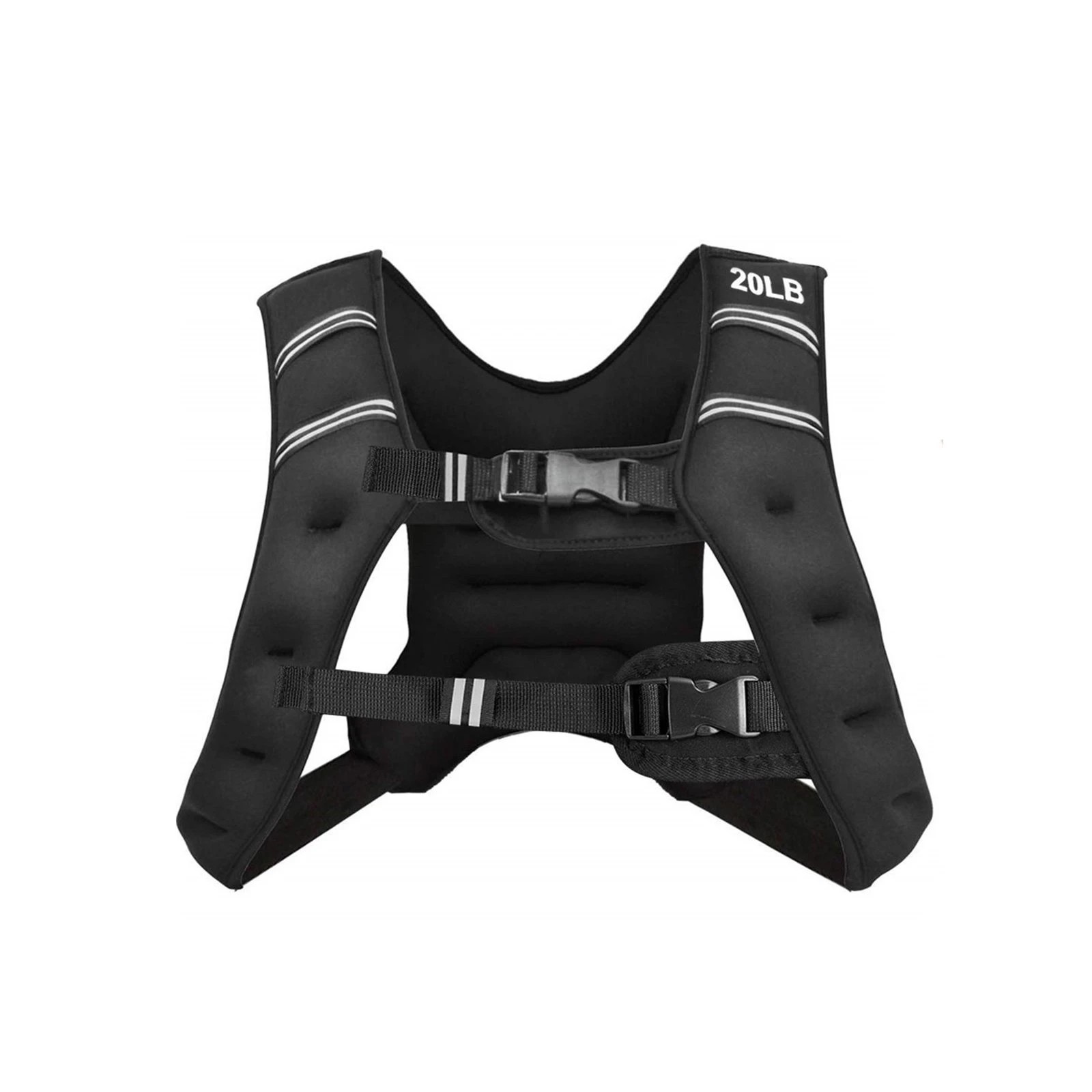 1 Costway 9kg Weighted Vest Workout Sports Fitness Strength Training Gym Exercise Vest w/Mesh Bag, 1 of 2