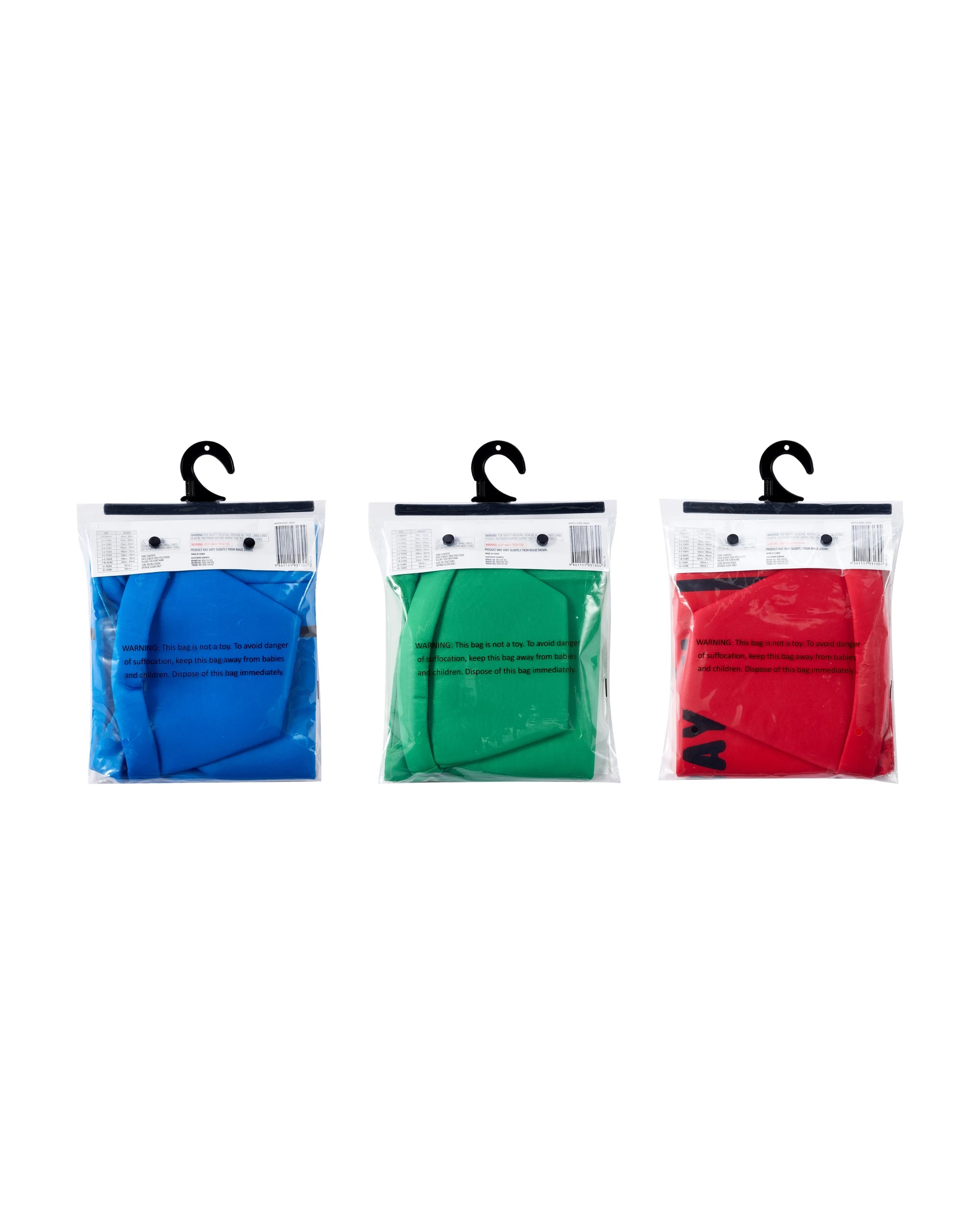 9 Kids Crayon Costume - Ages 3-5, Assorted, 9 of 9