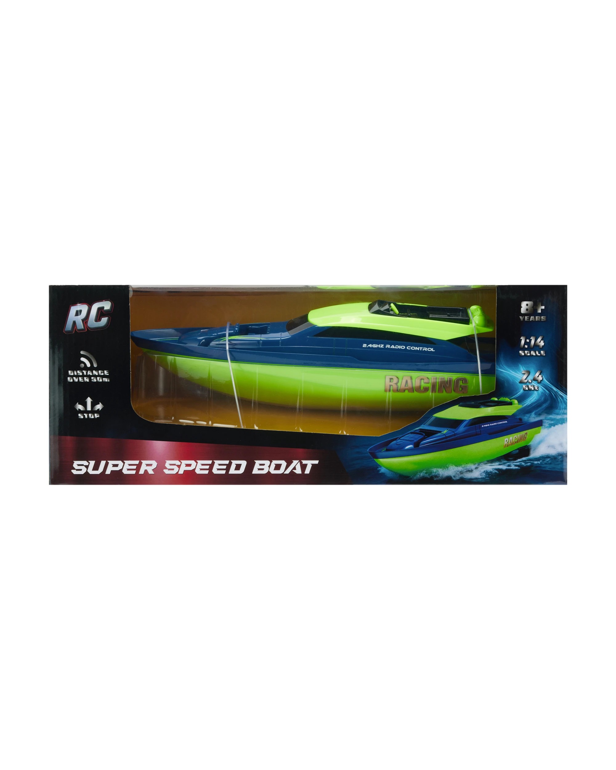 1 Rally Sprint Flash Bolt Remote Control Super Speed Boat, 1 of 8