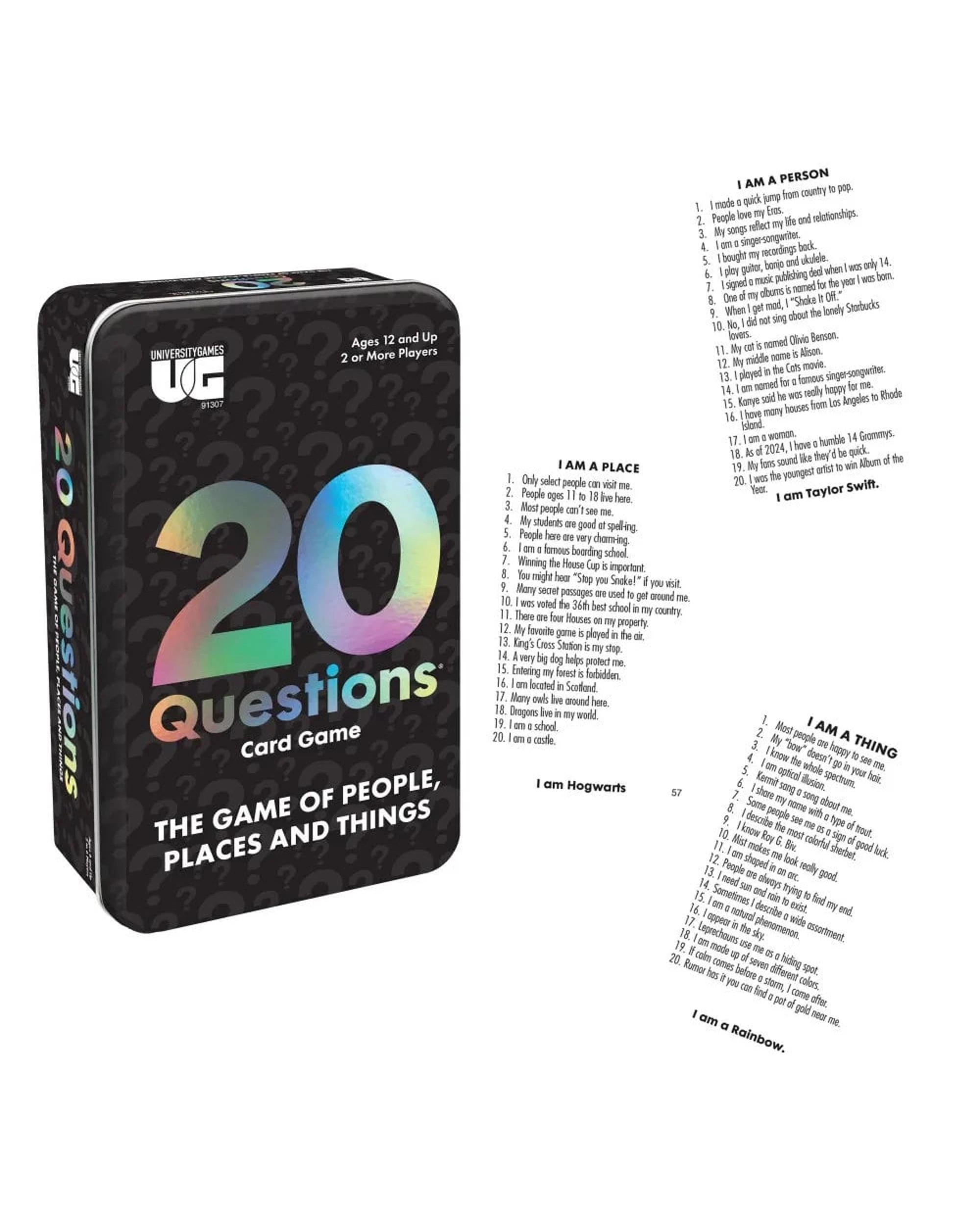 3 University Games 20 Questions Card Game, 3 of 3