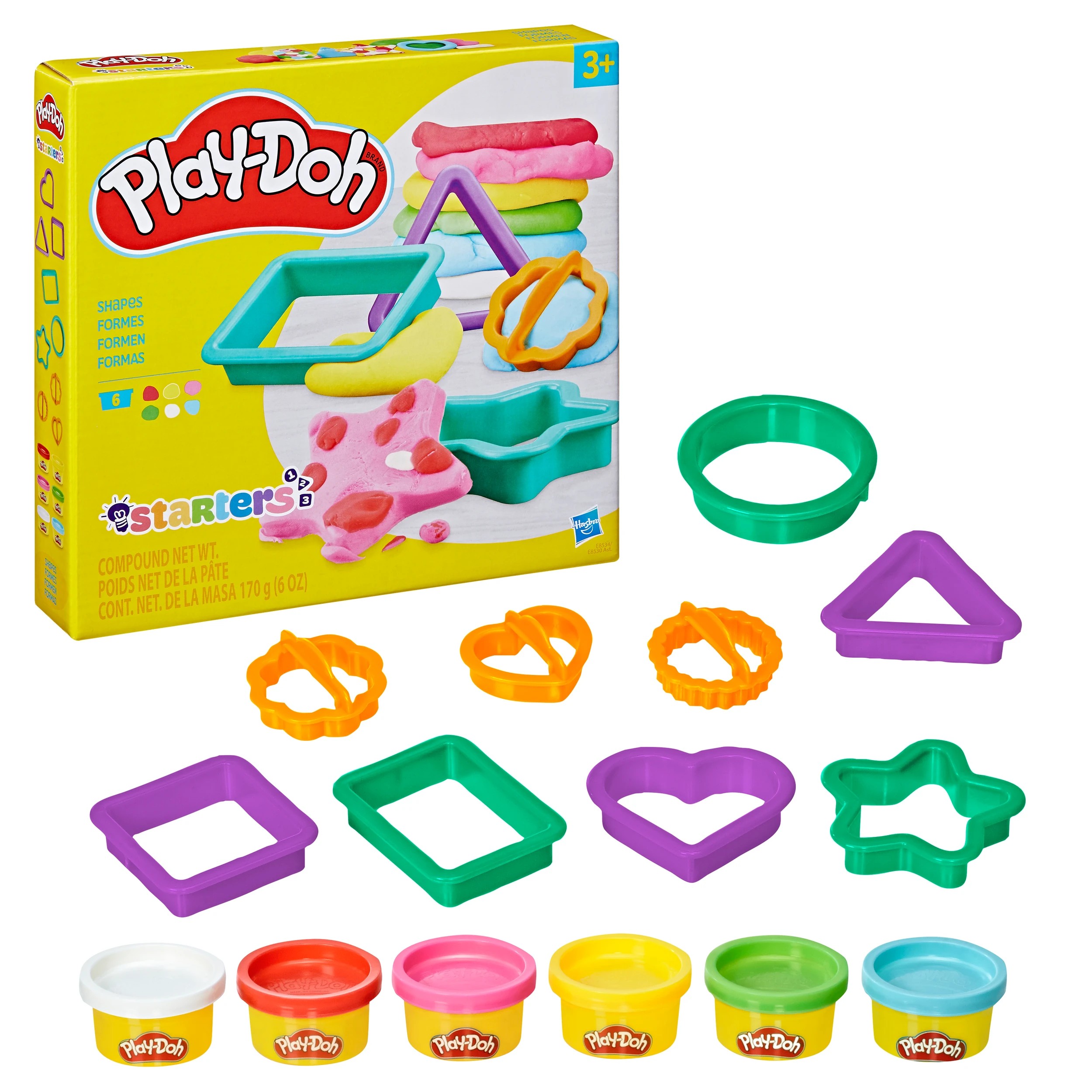2 Play-Doh Play - Doh Starters Set - Assorted - Multi, 2 of 7
