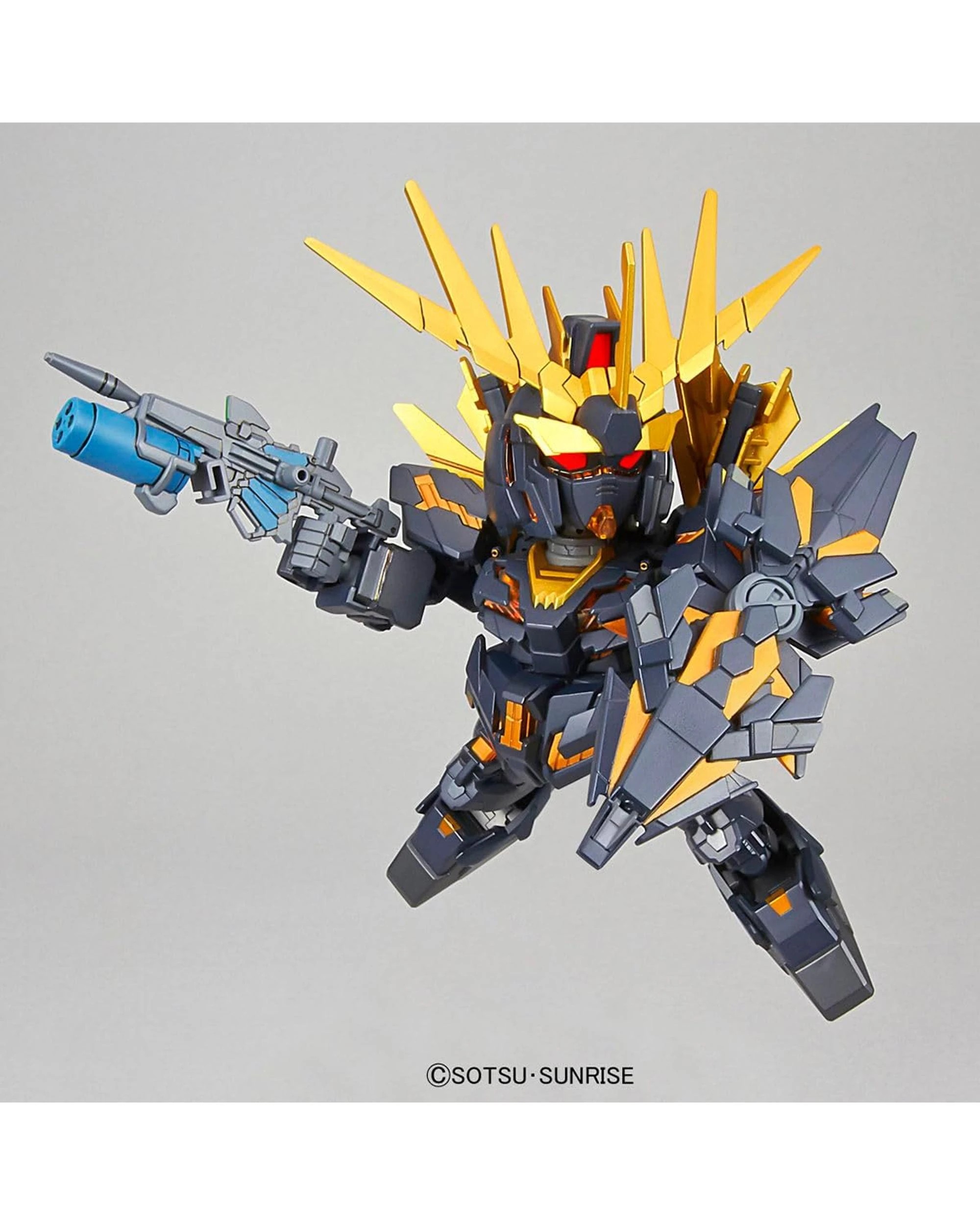 5 Bandai Gundam SD EX-Standard 015 Unicorn Gundam 02 Banshee Norn Destroy Mode Model Kit, 5 of 8