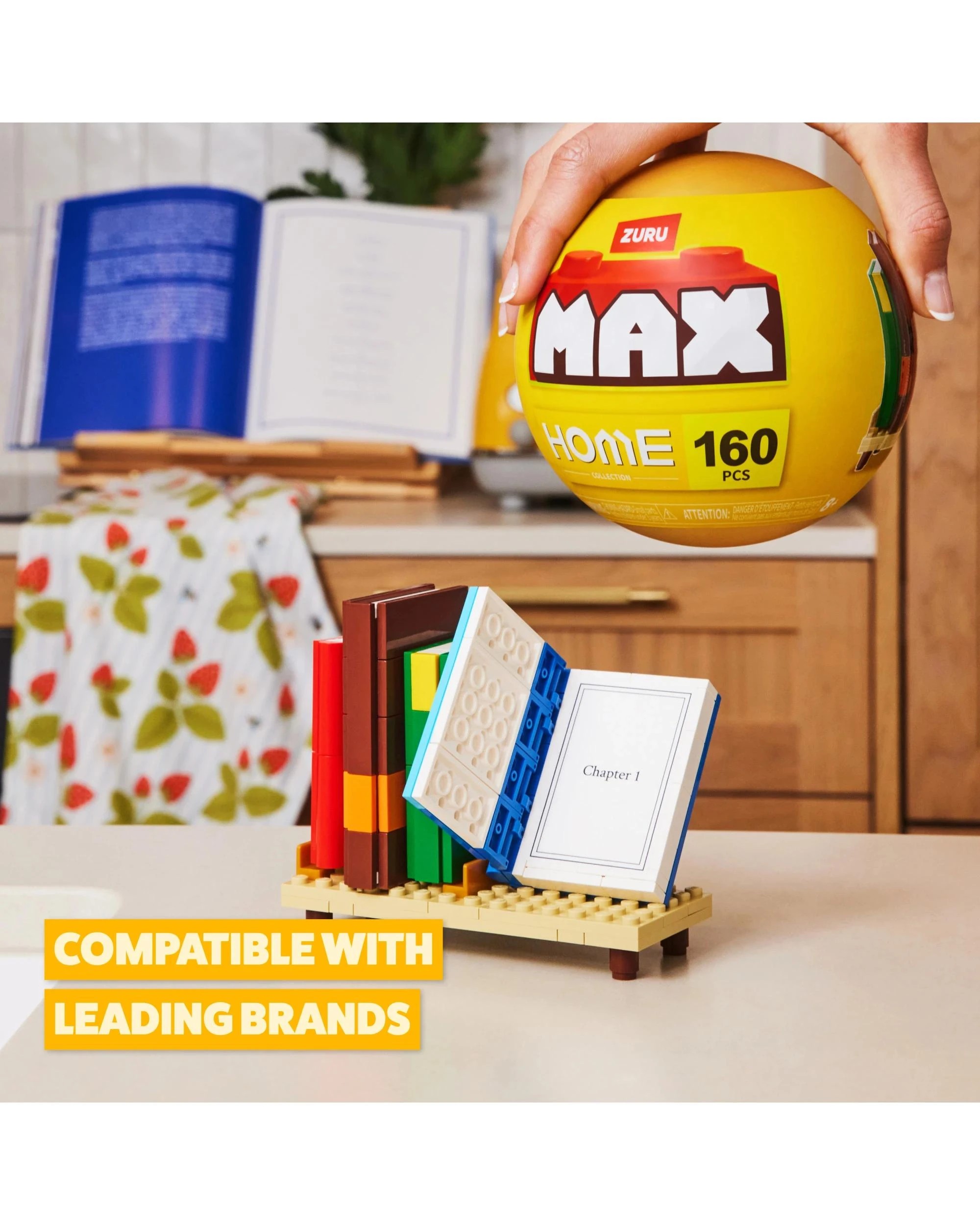 5 Max Build More Premium Home Building Bricks Collection By Zuru - Assorted - Multi, 5 of 9