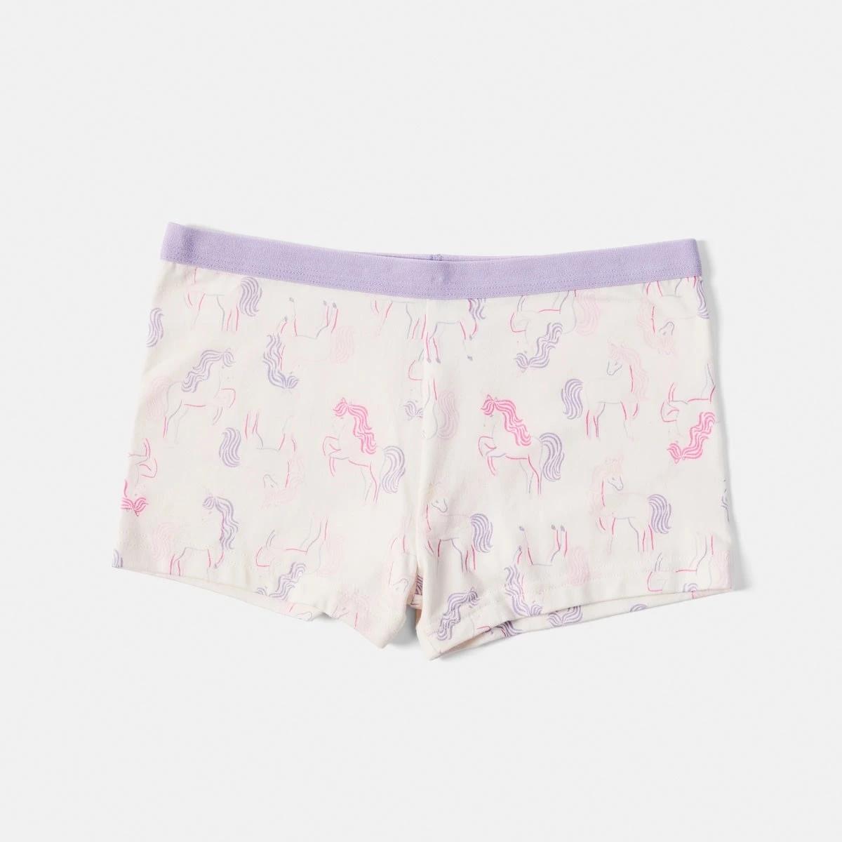 7 5 Pack Print Shorties UNICORNS, 7 of 8