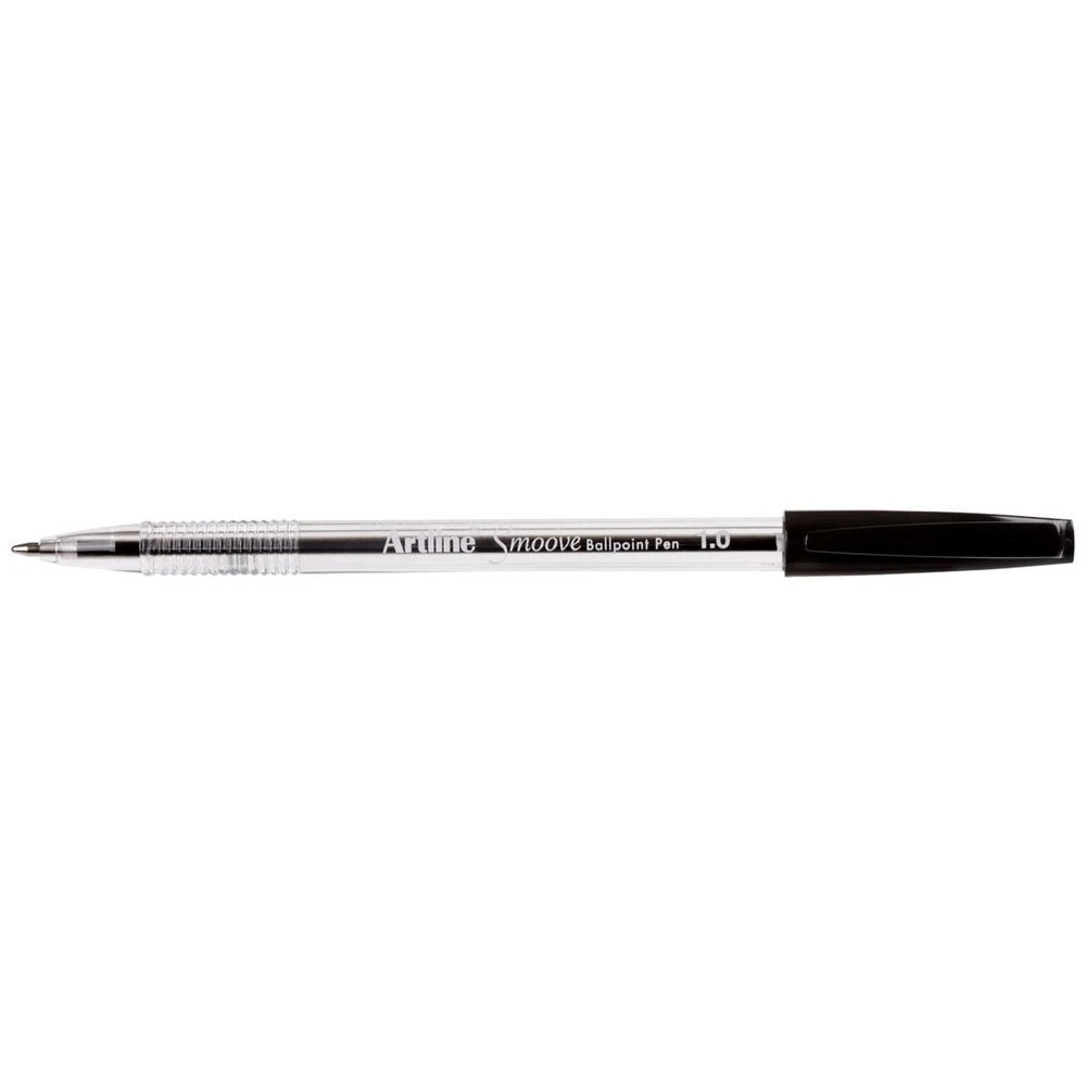 1 Artline Smoove Ballpoint Pen Black, 1 of 4