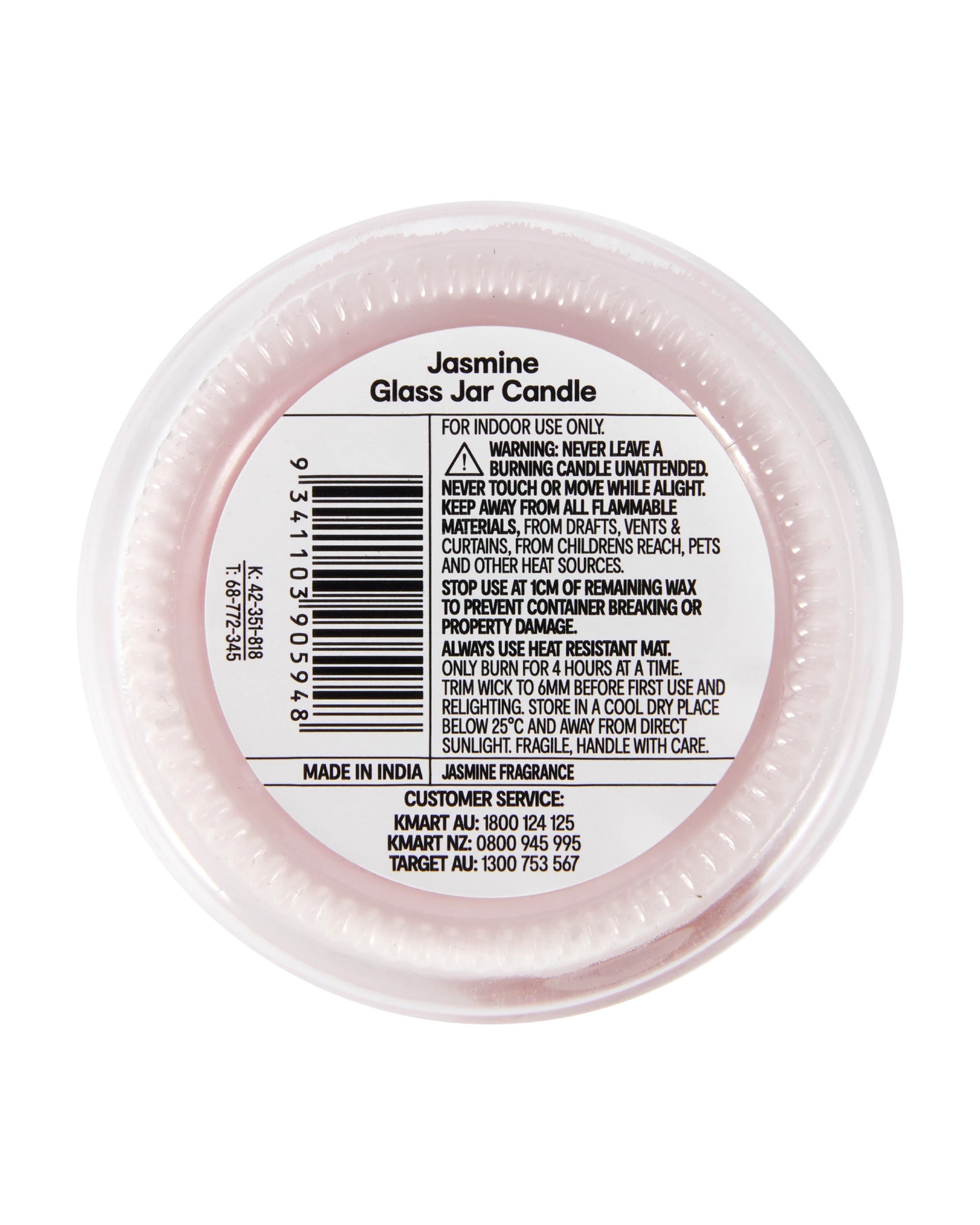 5 Jasmine Glass Jar Candle, 5 of 5