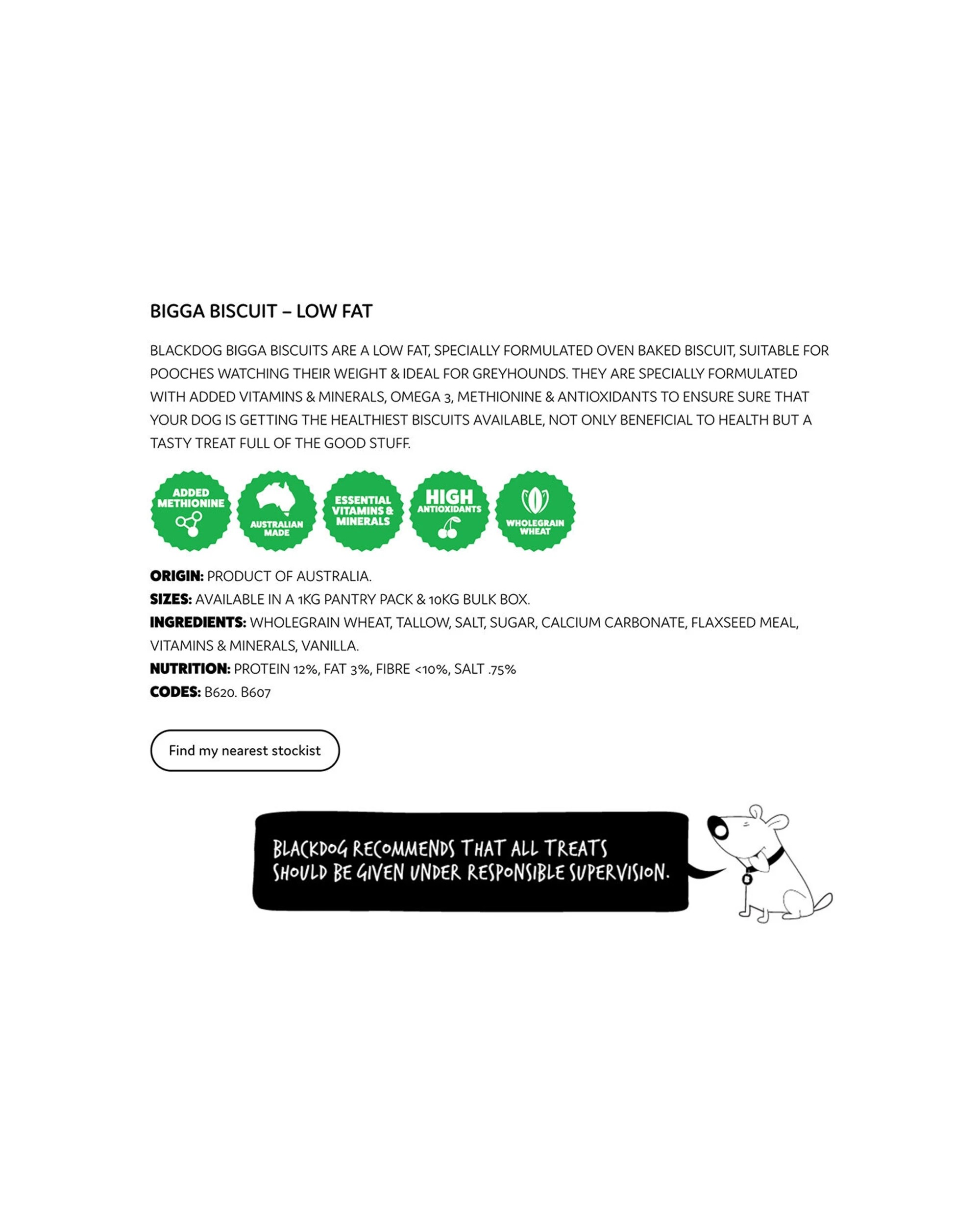 2 Blackdog Bigga Biscuits 1kg, 2 of 2