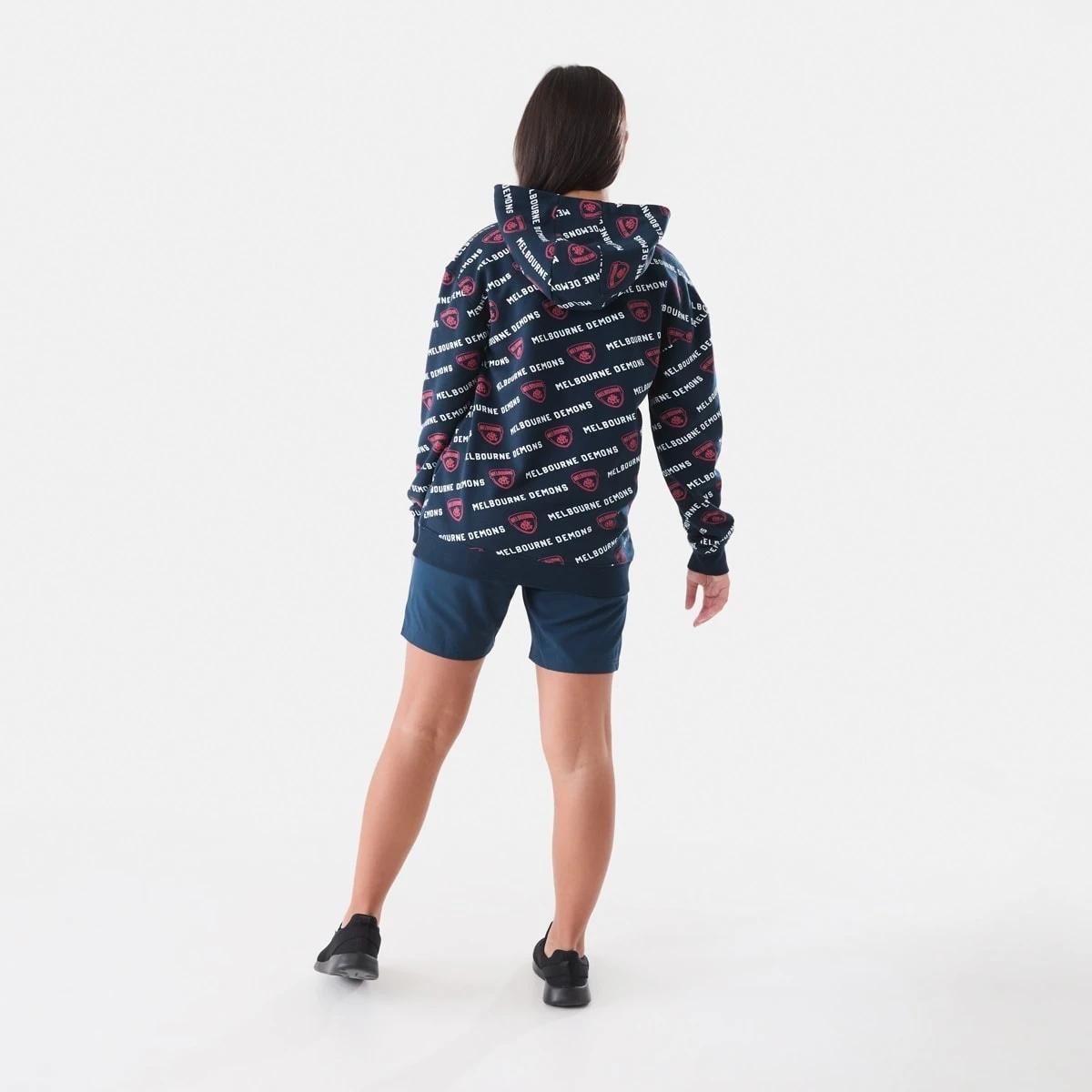 8 Official AFL Kids All Over Print Hoodie Melbourne, 8 of 8