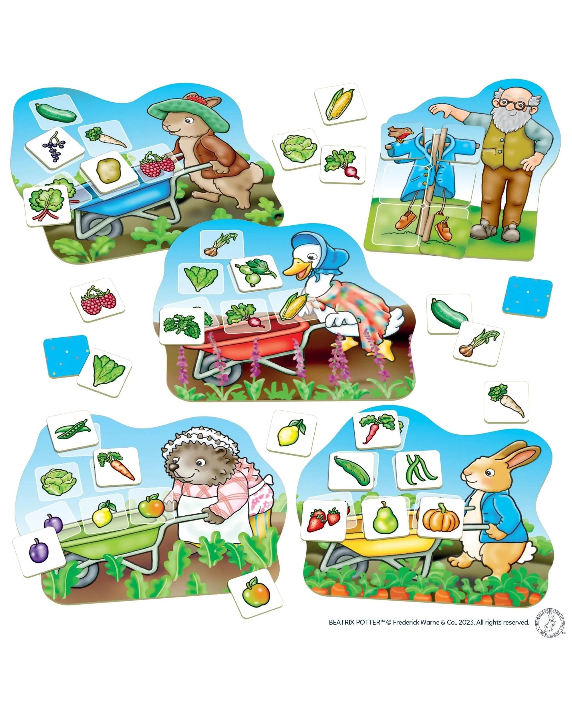 Peter Rabbit Veg Patch Lotto Game - Kmart