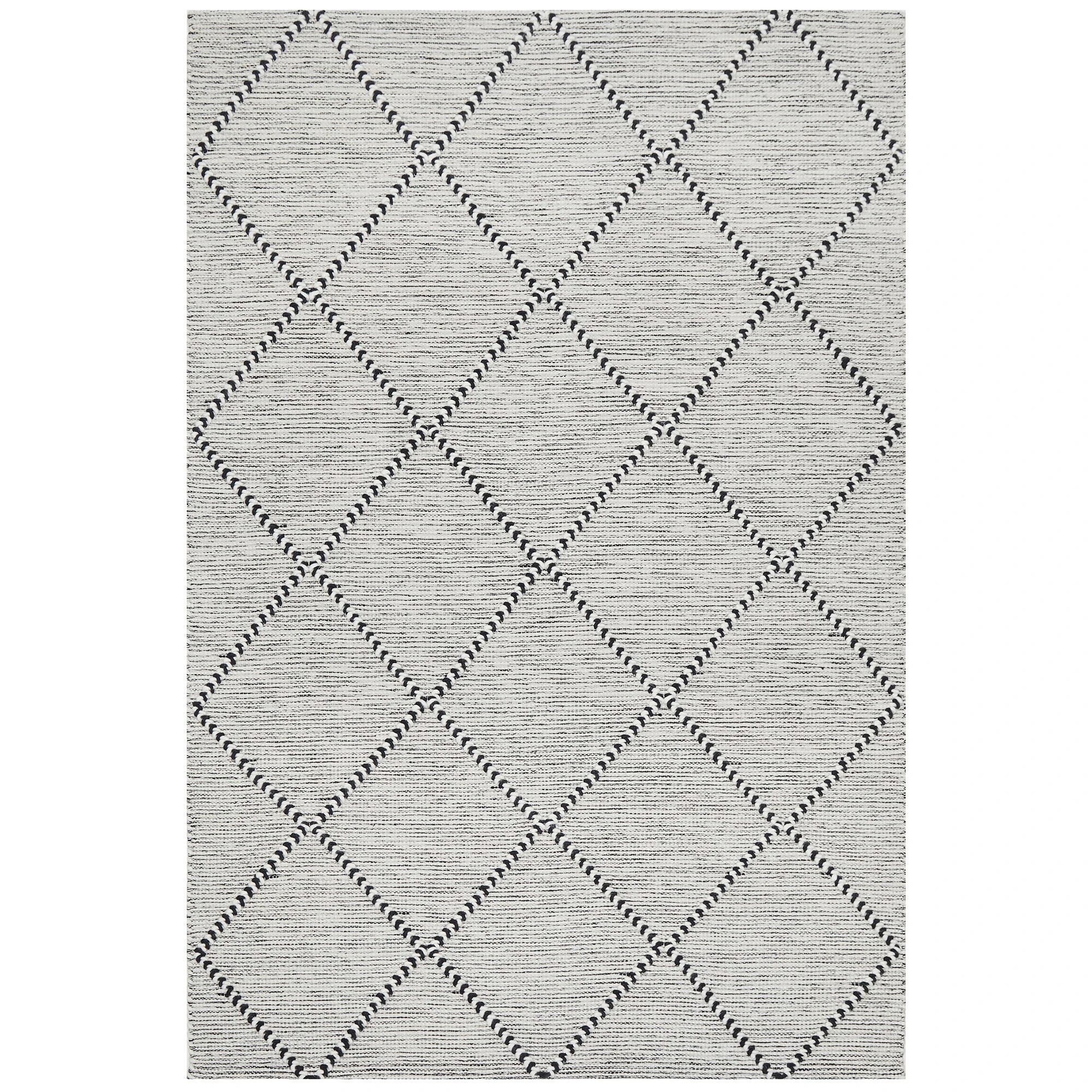 1 Common Ground Rugs Chateau 77 320x230cm - Grey, 1 of 9