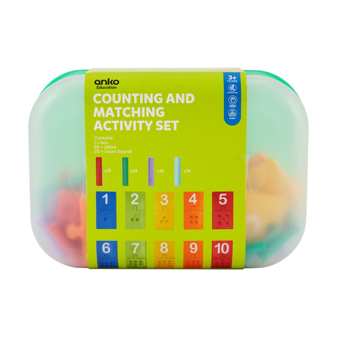 5 Counting and  Matching Activity Set, 5 of 5