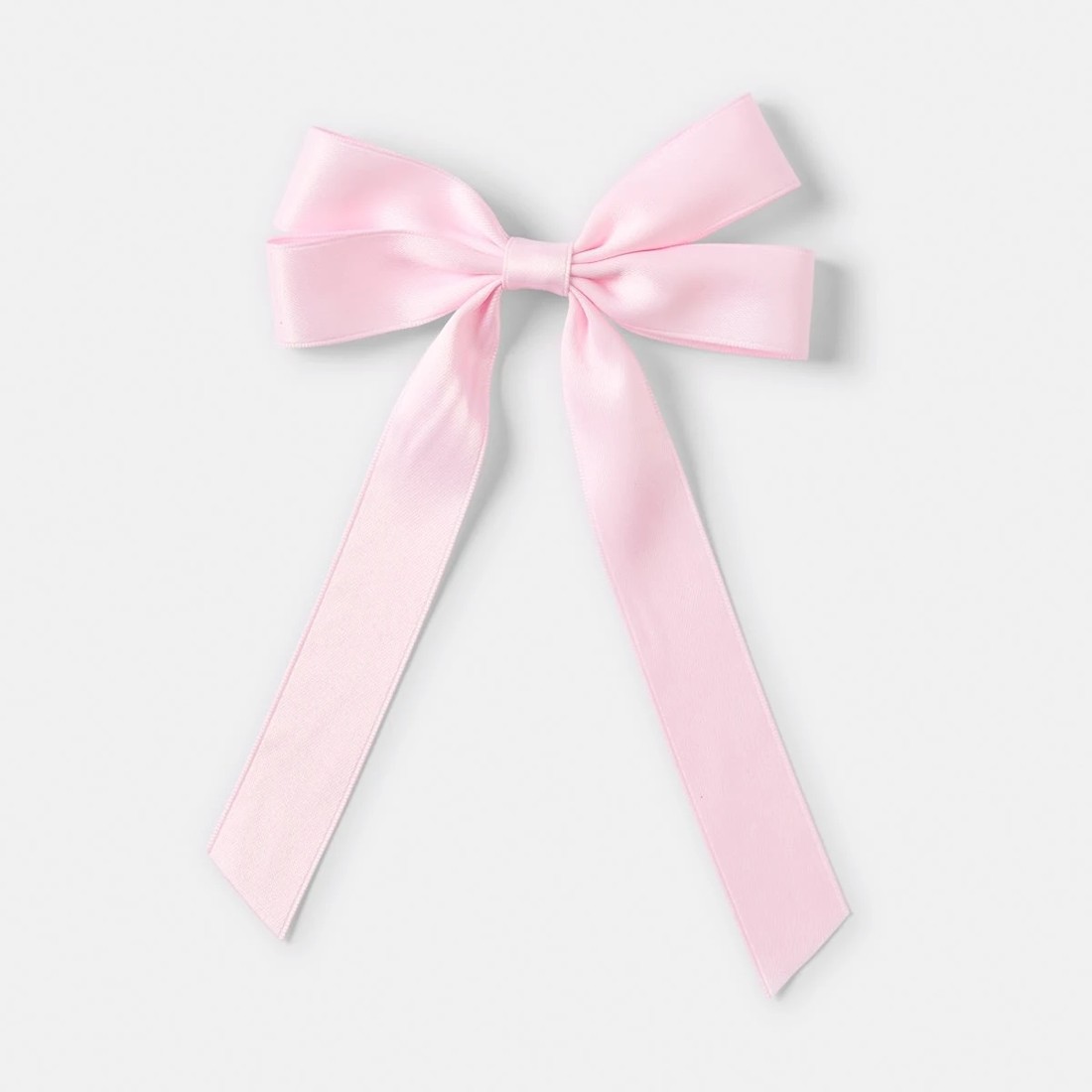 1 Pink Large Bow Hair Clip, 1 of 4