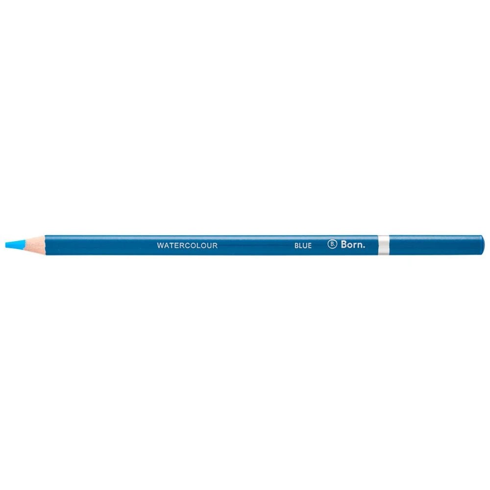1 Born Premium Watercolour Pencil Blue, 1 of 3