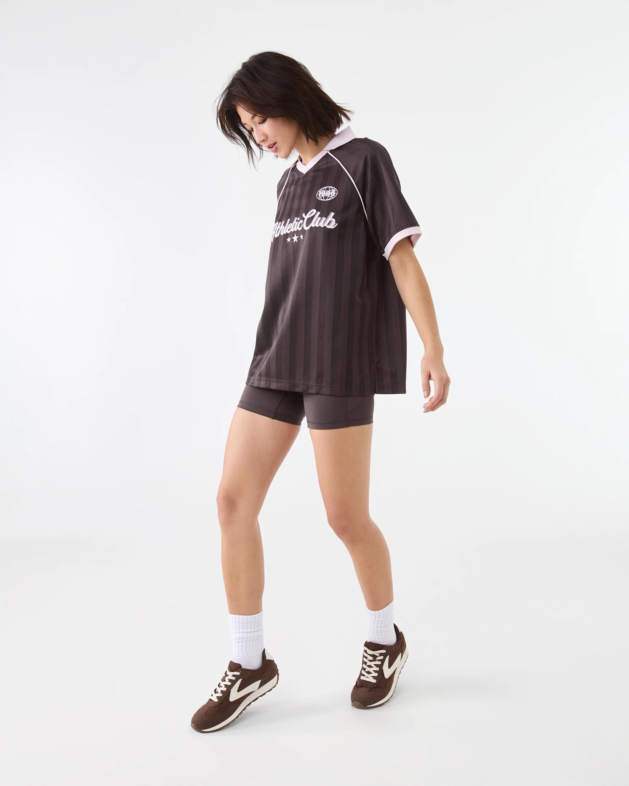 3 Active Womens Soccer T‑shirt Espresso, 3 of 8