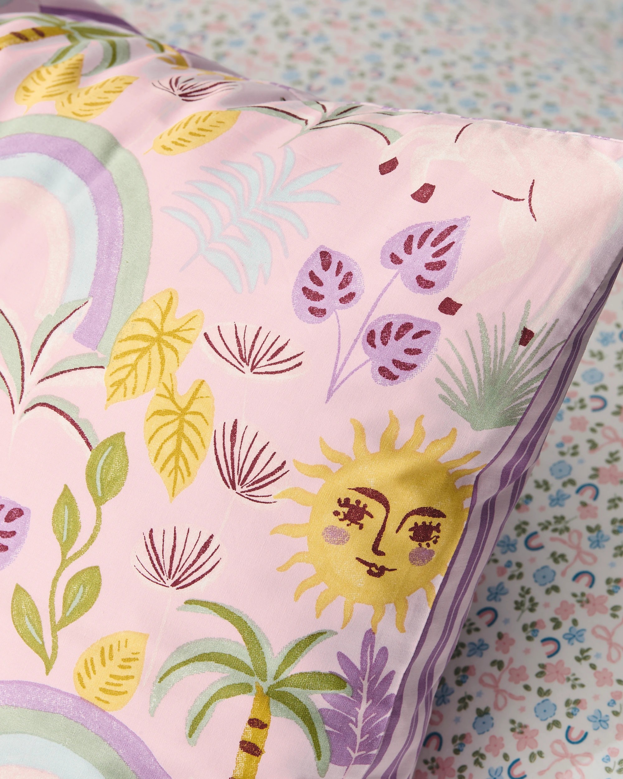 6 Target Unicorn Quilt Cover Set - Single Bed - Pink, 6 of 10