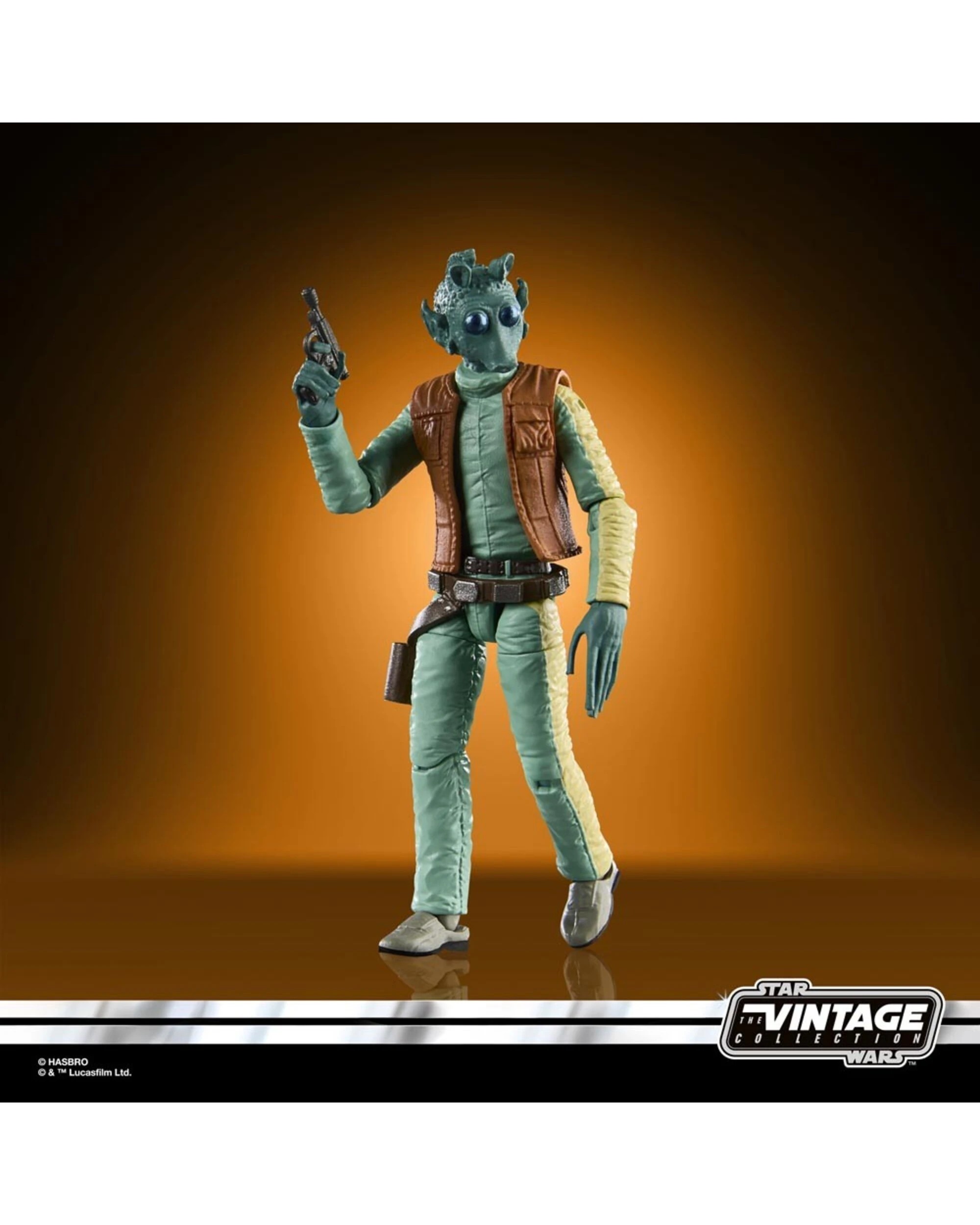 4 Star Wars - The Vintage Collection Greedo Action Figure, 4 of 5