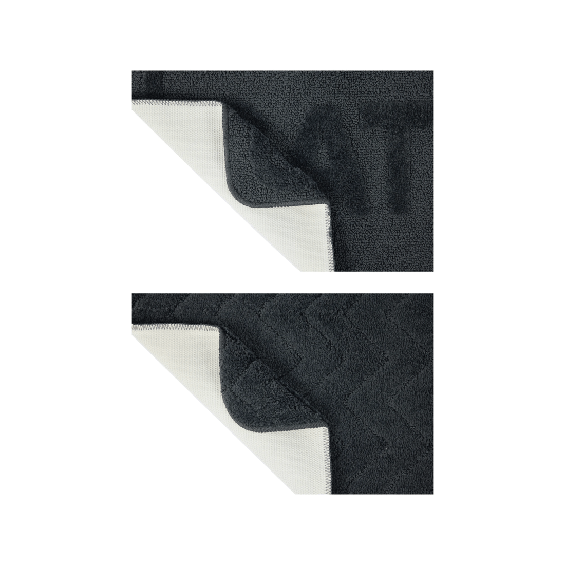 2 Set of 2 Bathmats - Grey, 2 of 5