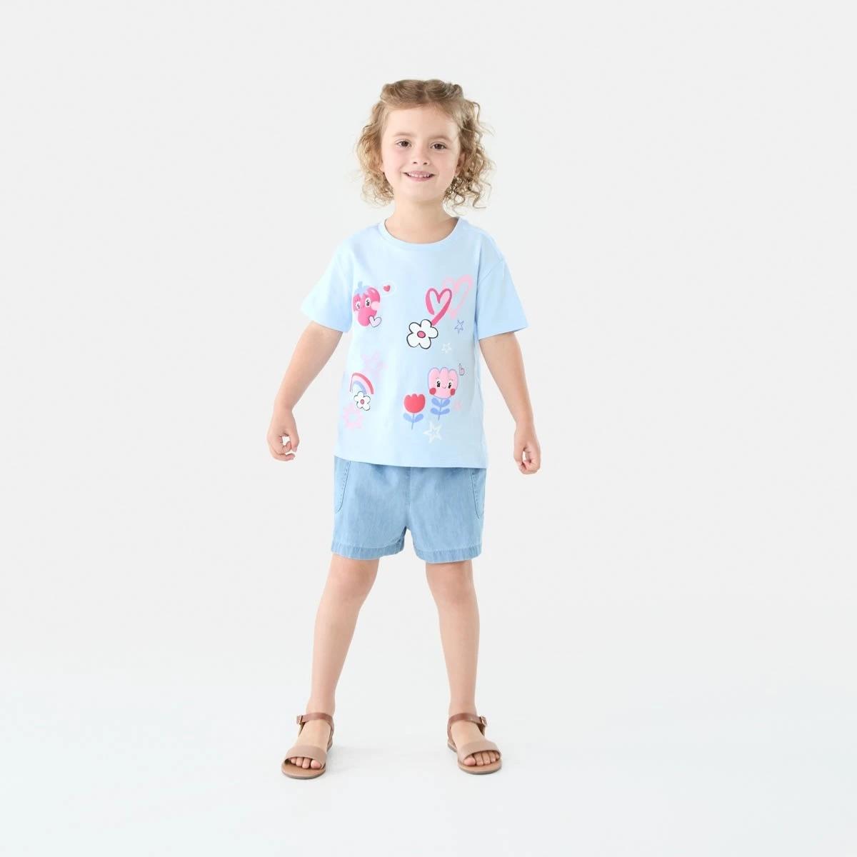 5 Print T-shirt Tulip Hrt, 5 of 8