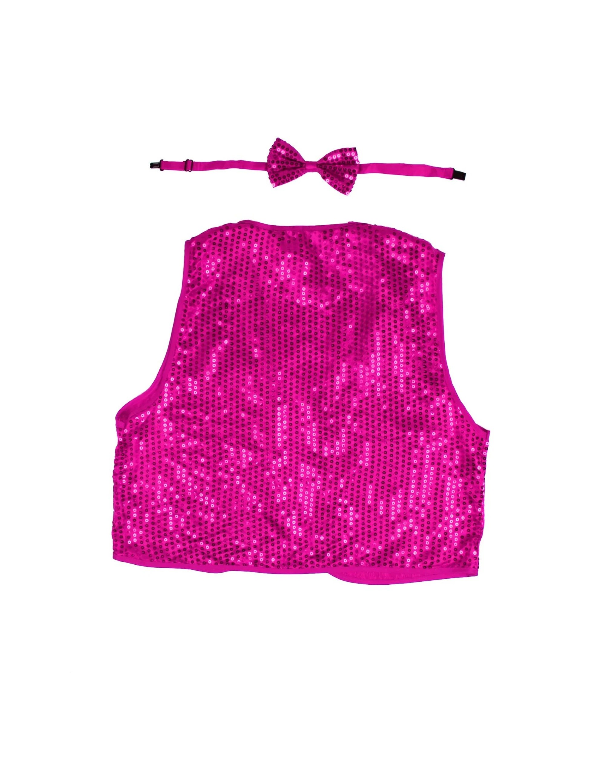 2 BR Costumes Kids Sequin Vest and Bow Tie Costume Set, 2 of 2