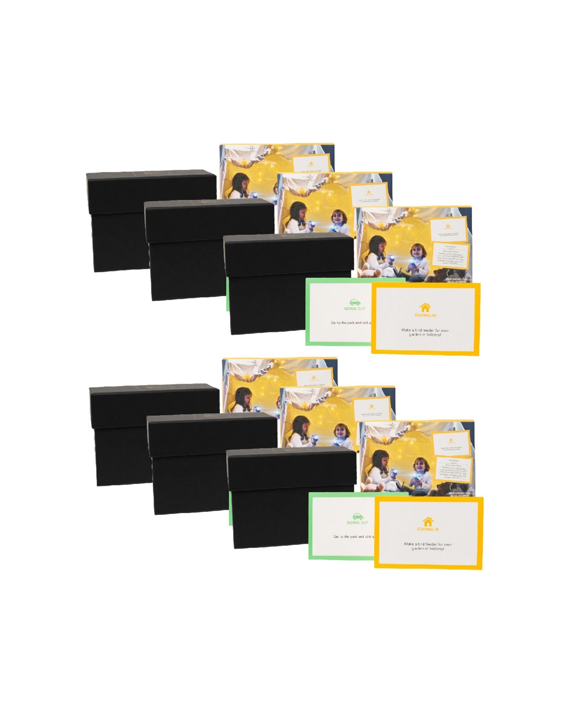 1 Splosh 6pc Making Memories Kids Adventure Box With Activity Cards 15cm - Black, 1 of 6