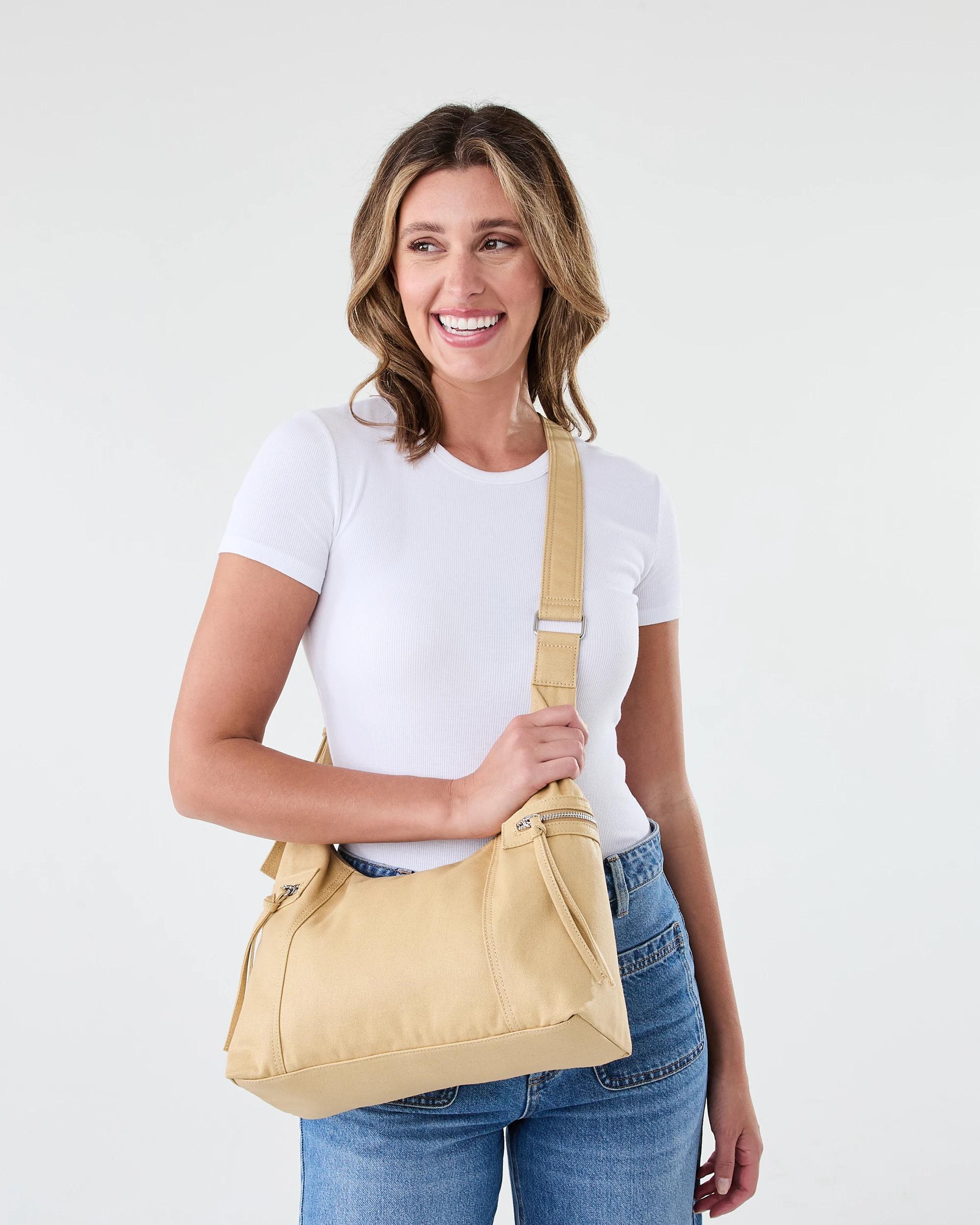 8 Casual Crossbody Bag Beige, 8 of 8