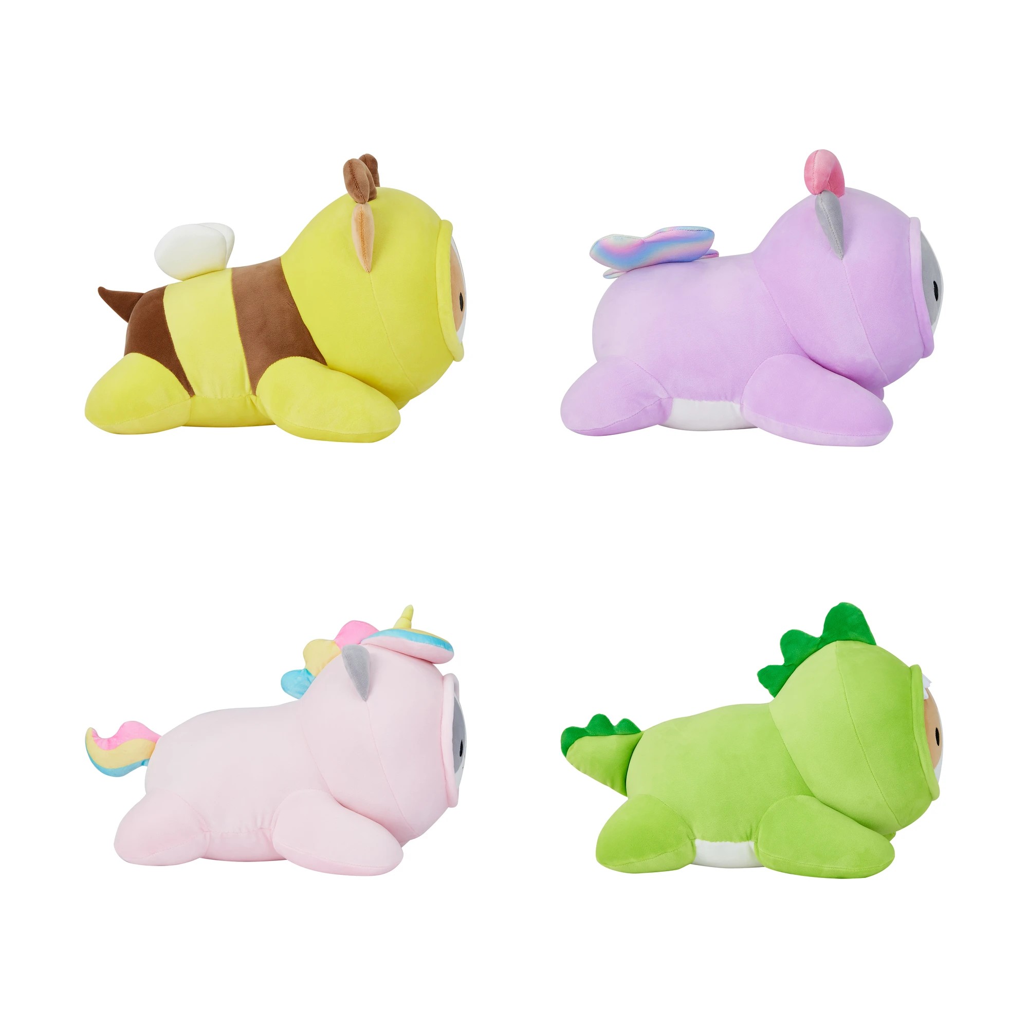3 Hoodie Laying Plush Toy - Assorted, 3 of 7