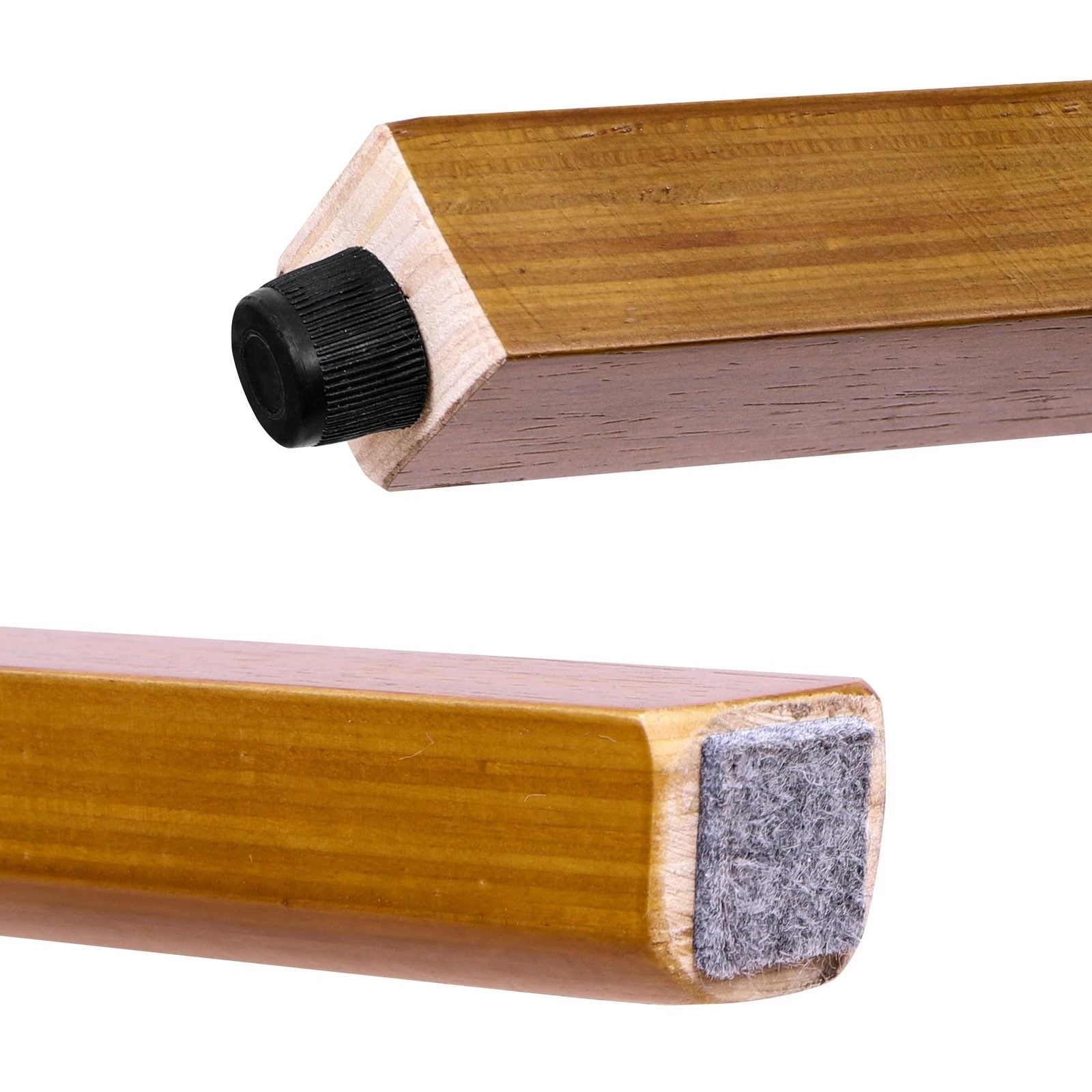 8 Alfordson 4x Wooden Bar Stools Noah Kitchen Dining Chair Vintage Retro - Brown, 8 of 10