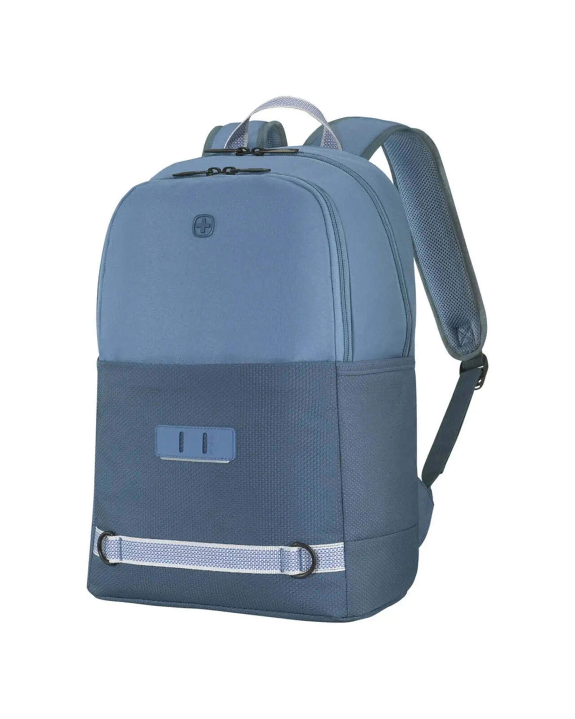 3 Wenger NEXT Tyon 15.6in Laptop Backpack Padded Organiser 23L Recycled Material - Blue, 3 of 5