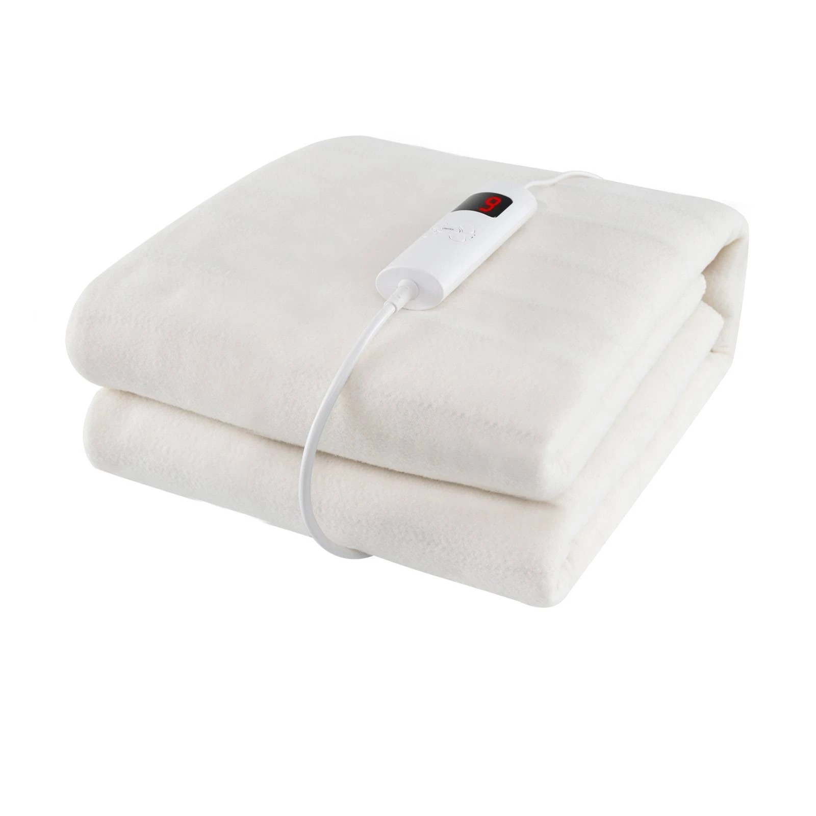 1 Costway King Single Electric Blanket Heated Pad 9 Heat Setting & Timer, 1 of 1