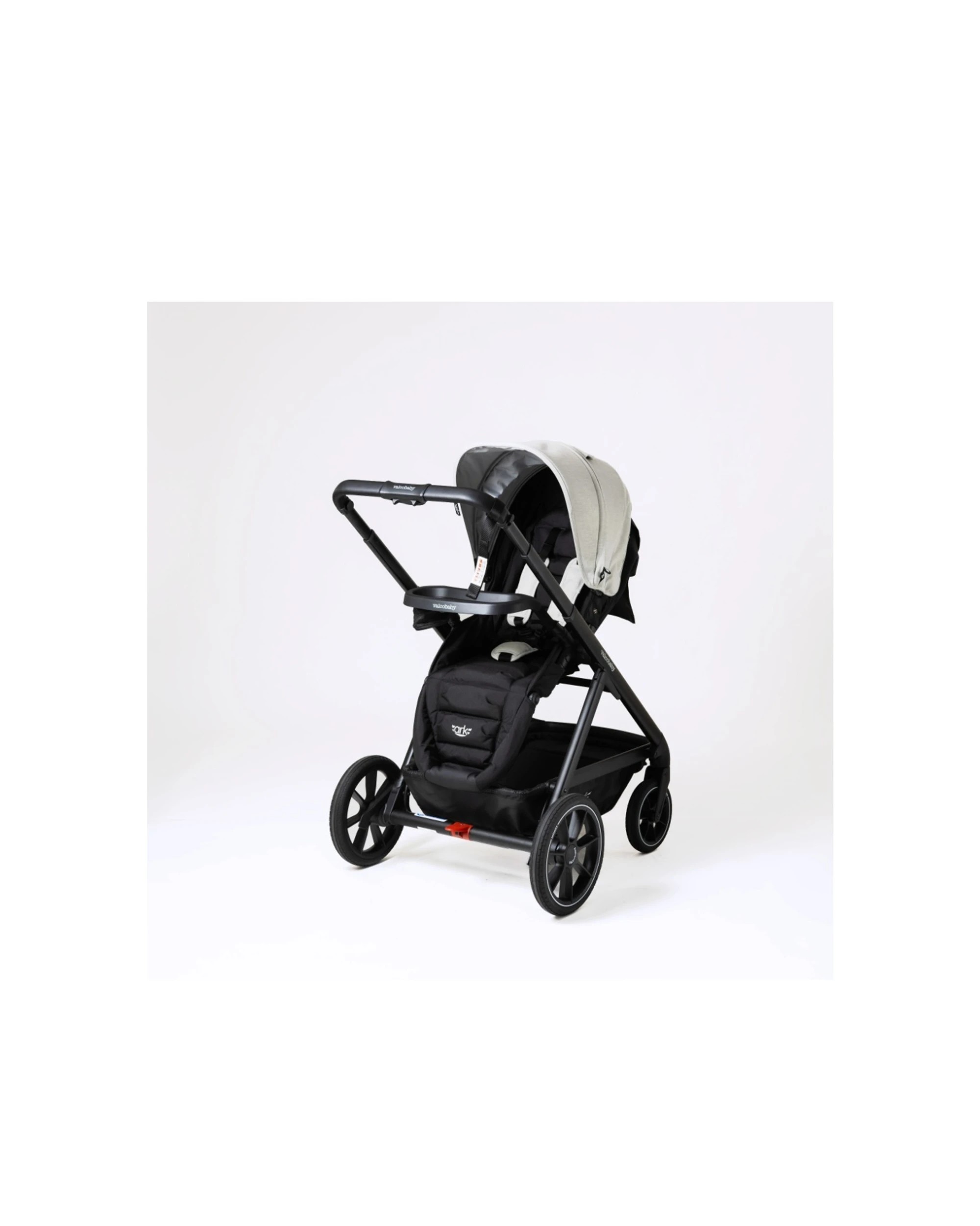 5 ValcoBaby Snack Tray Pram Stroller Accessory Easy Click-In Nested Cup Ark - Black, 5 of 6