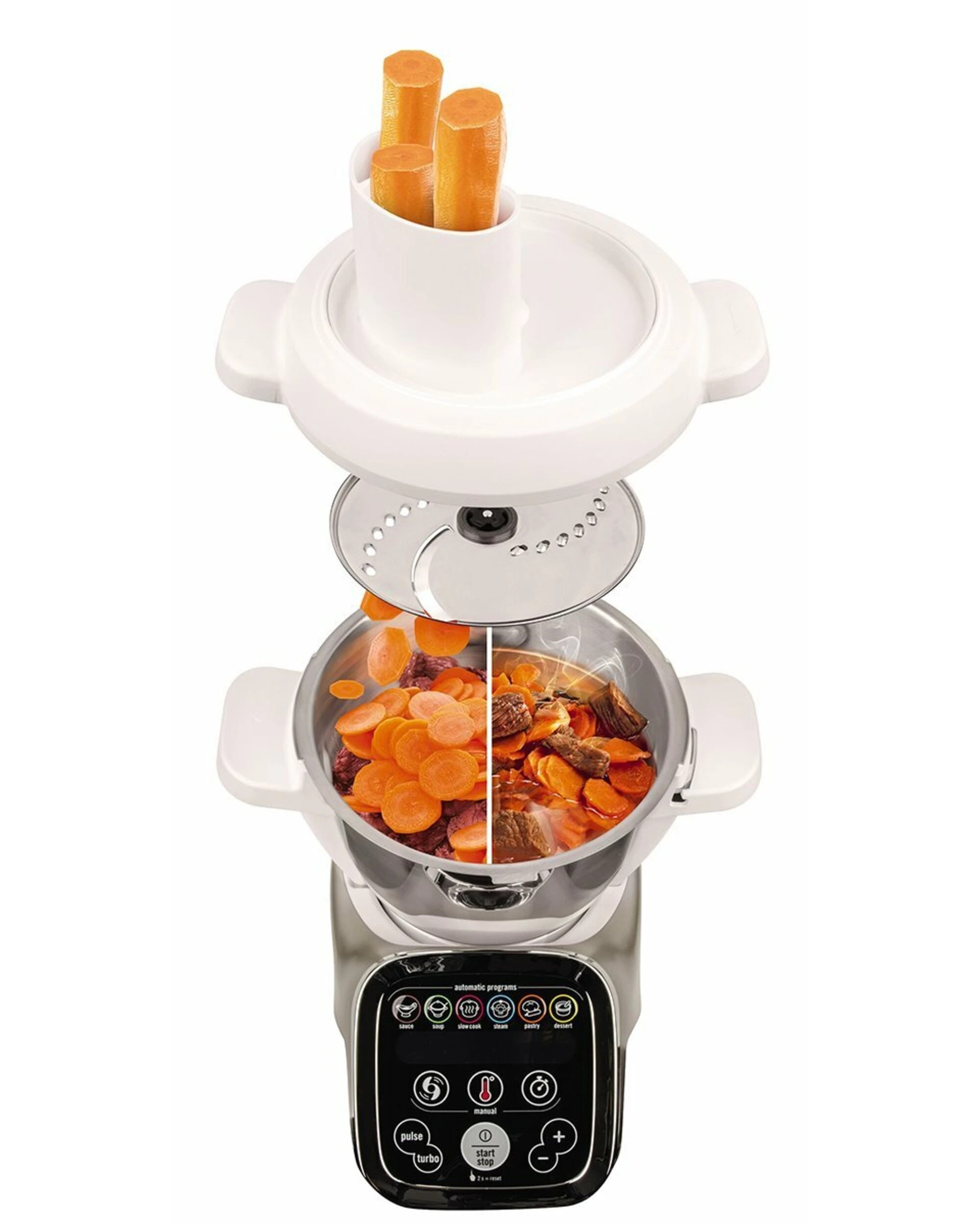 4 Tefal Cuisine Companion Vegetable Shredder Accessory, 4 of 4