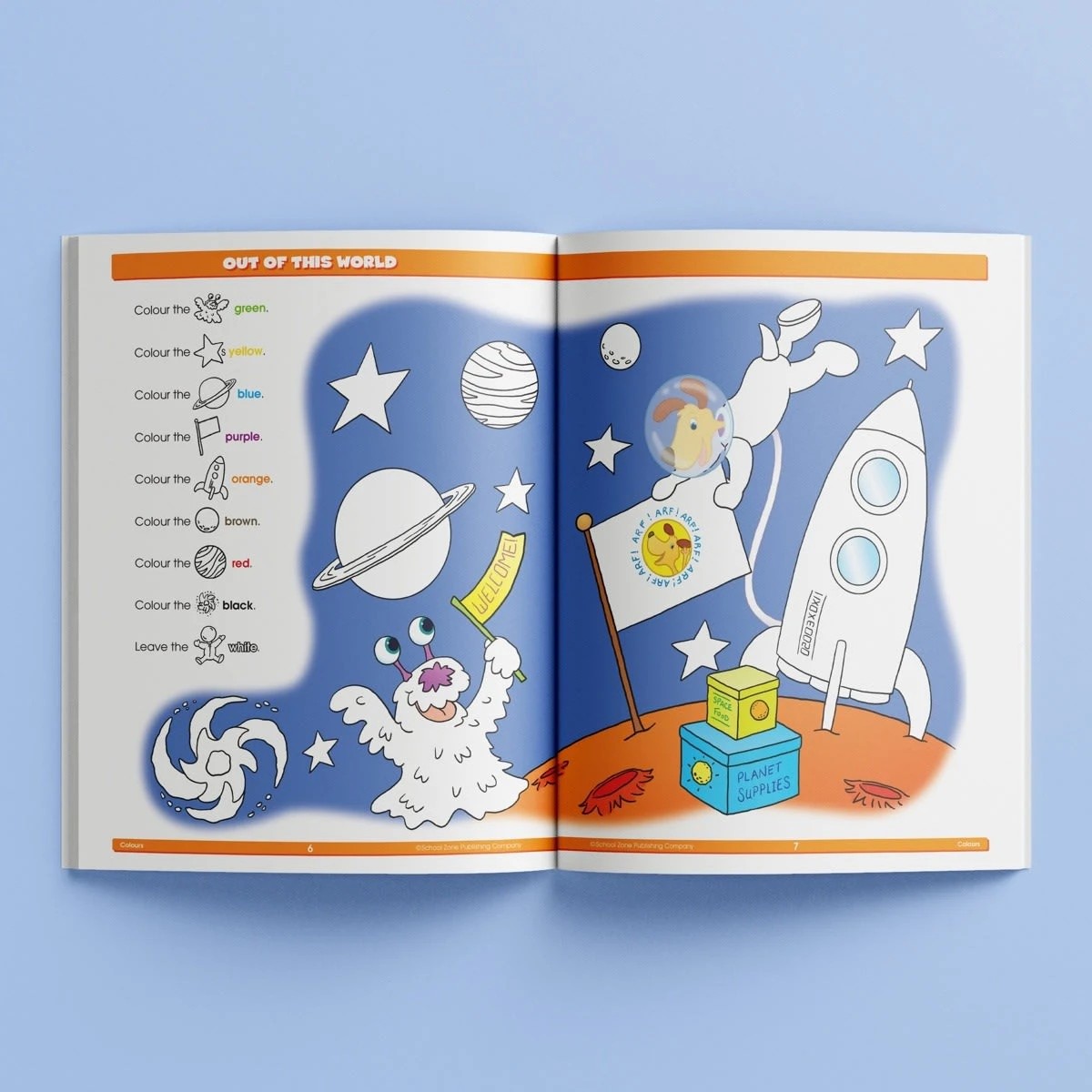 3 School Zone The Basics Series: Kindergarten Basics - Book, 3 of 5