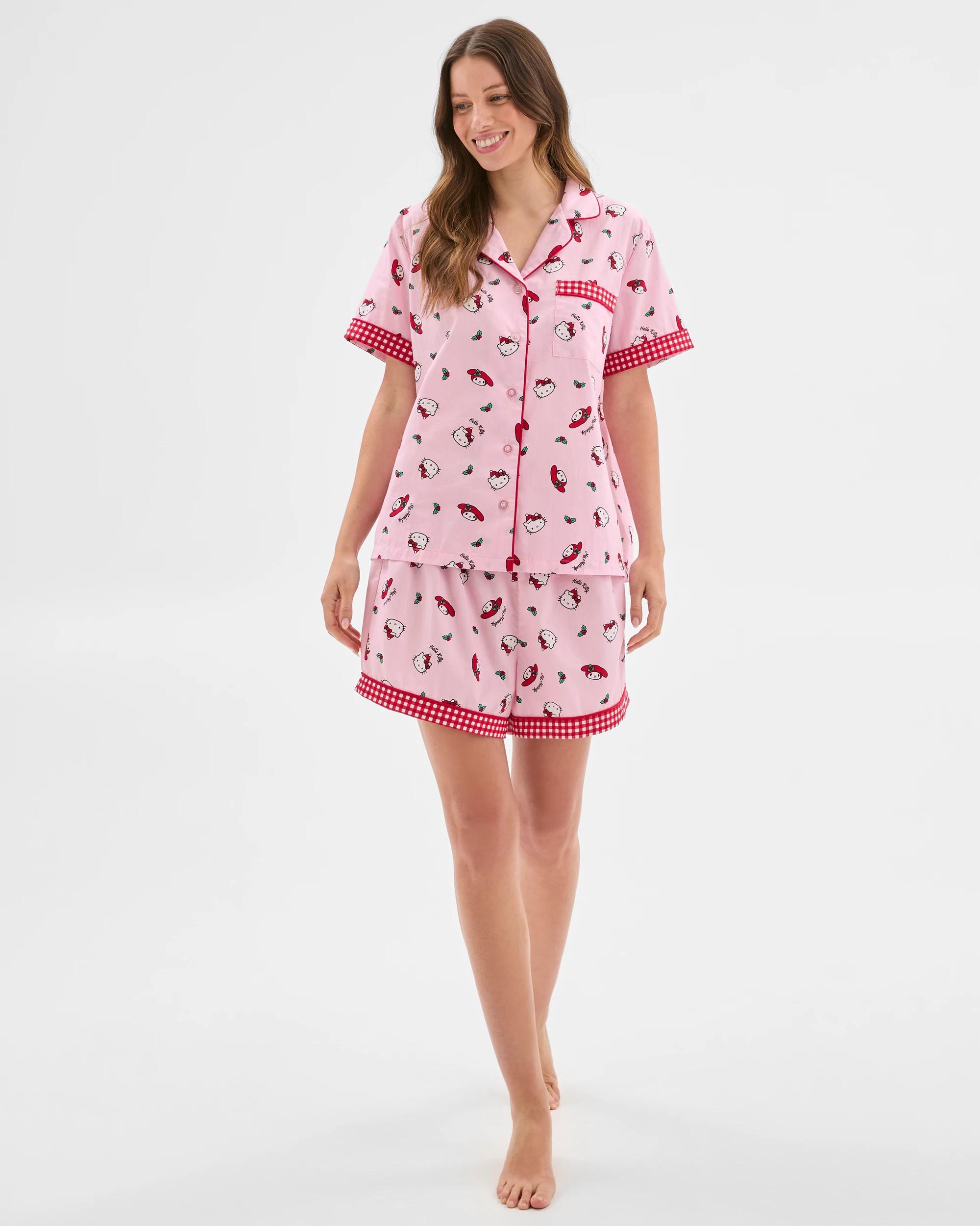 4 Family Matching Christmas Hello Kitty Pyjama Set HELLO KITTY, 4 of 7