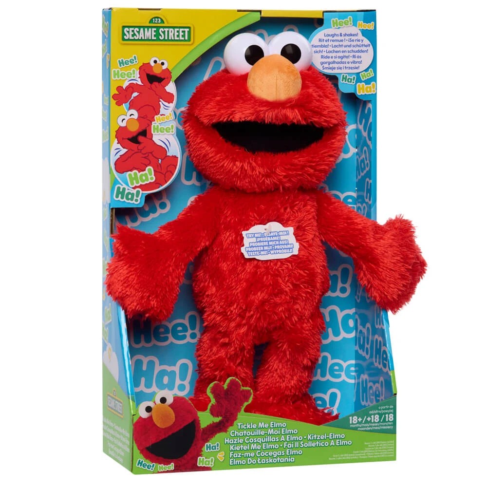 2 Sesame Street - Tickle Me Elmo, Animated Plush, 18 months+, 2 of 5