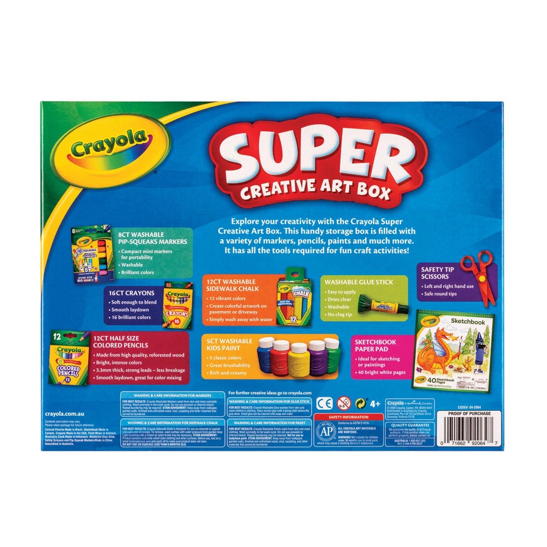 4 Crayola Super Creative Art Box, 4 of 6