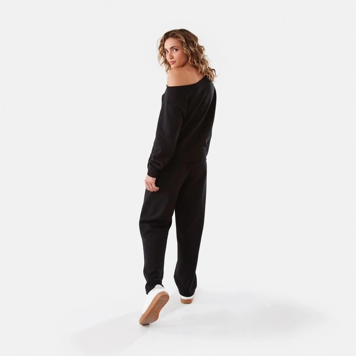 4 Barrel Leg Trackpants Black, 4 of 10