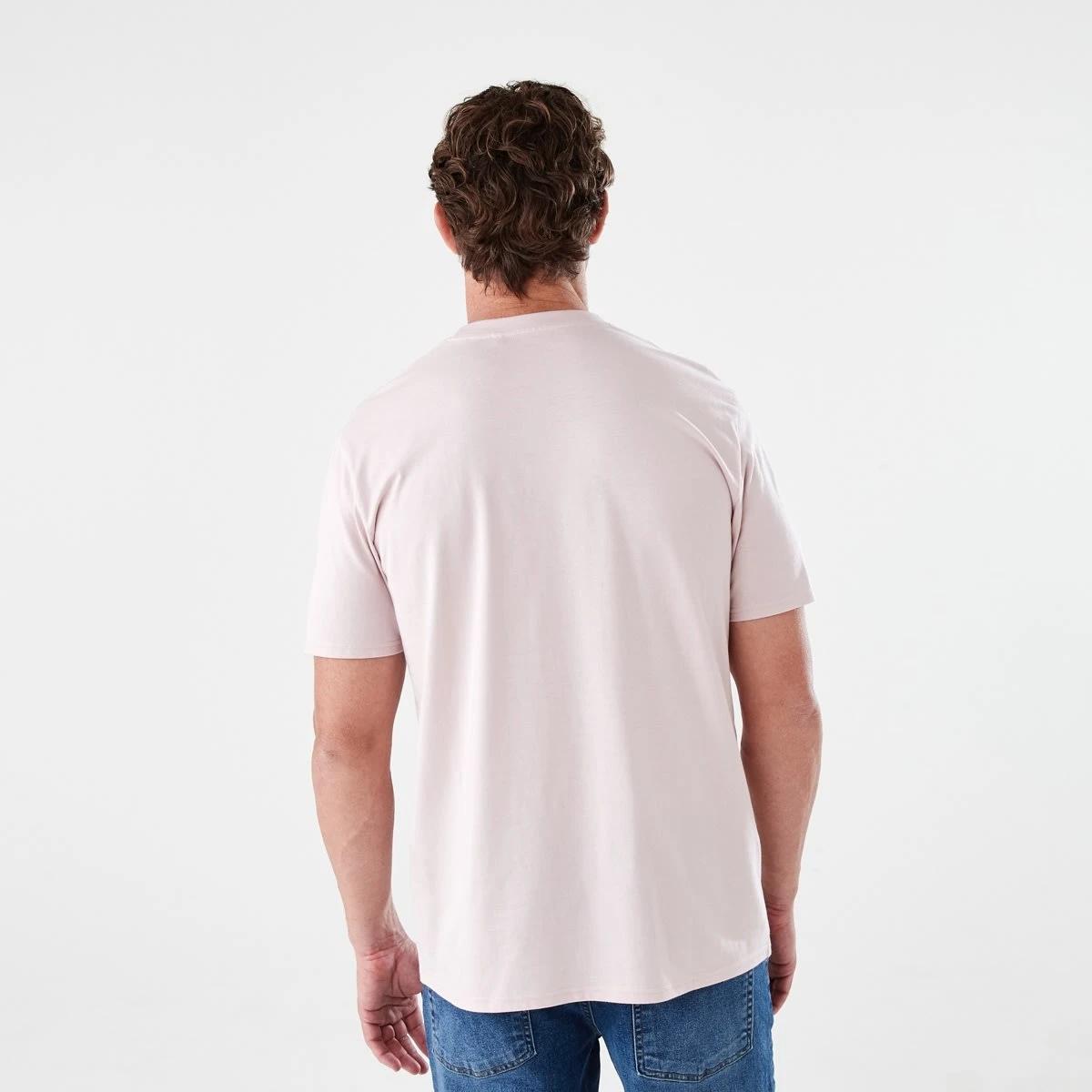 3 Australian Cotton Crew Neck T-shirt HUSHED VIOLET, 3 of 5