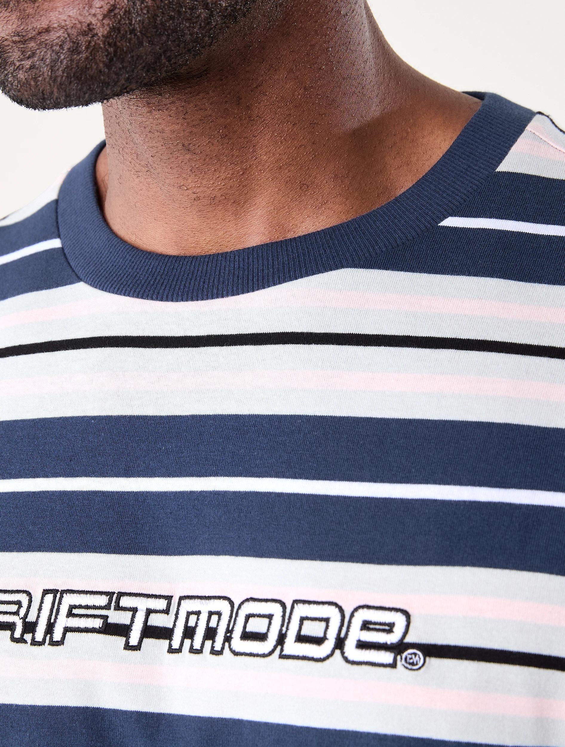 6 Oversized Striped Print T-shirt Mut Drifmo, 6 of 7