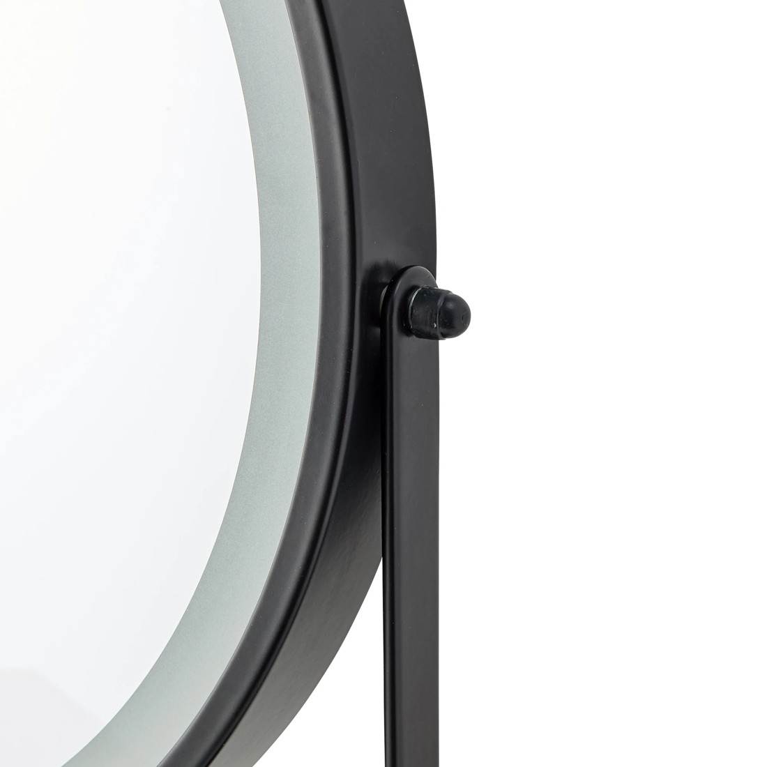 9 Round LED Mirror - Black, 9 of 10