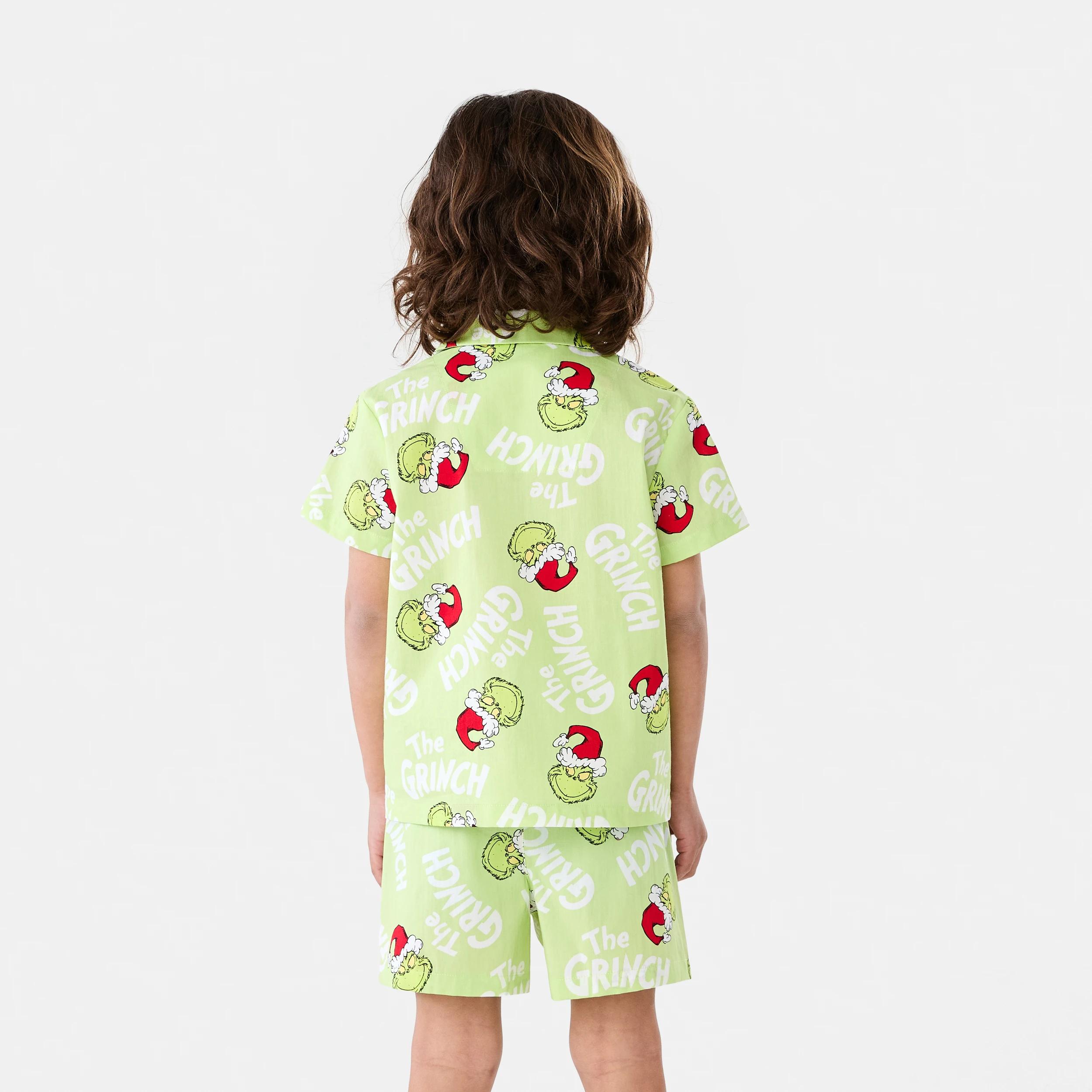 3 The Grinch License Family Matching Woven Pyjama Set GRINCH, 3 of 10