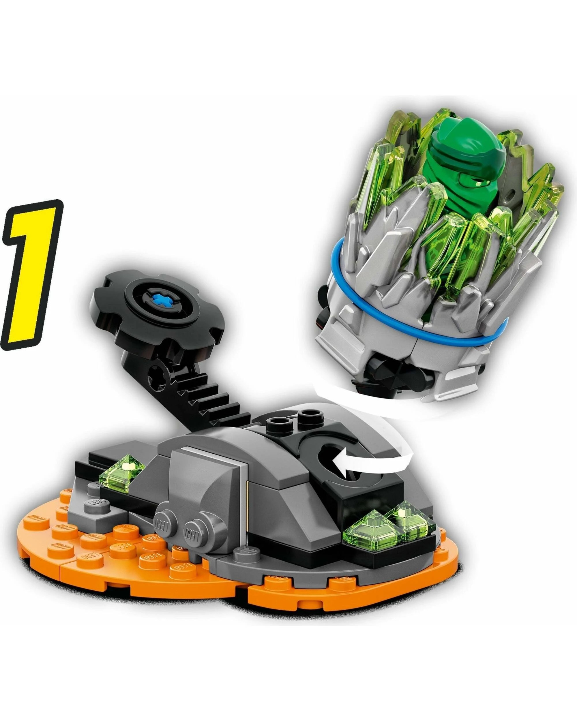 3 LEGO 70687 Spinjitzu Burst Lloyd - NINJAGO Spinner Toy, 3 of 5