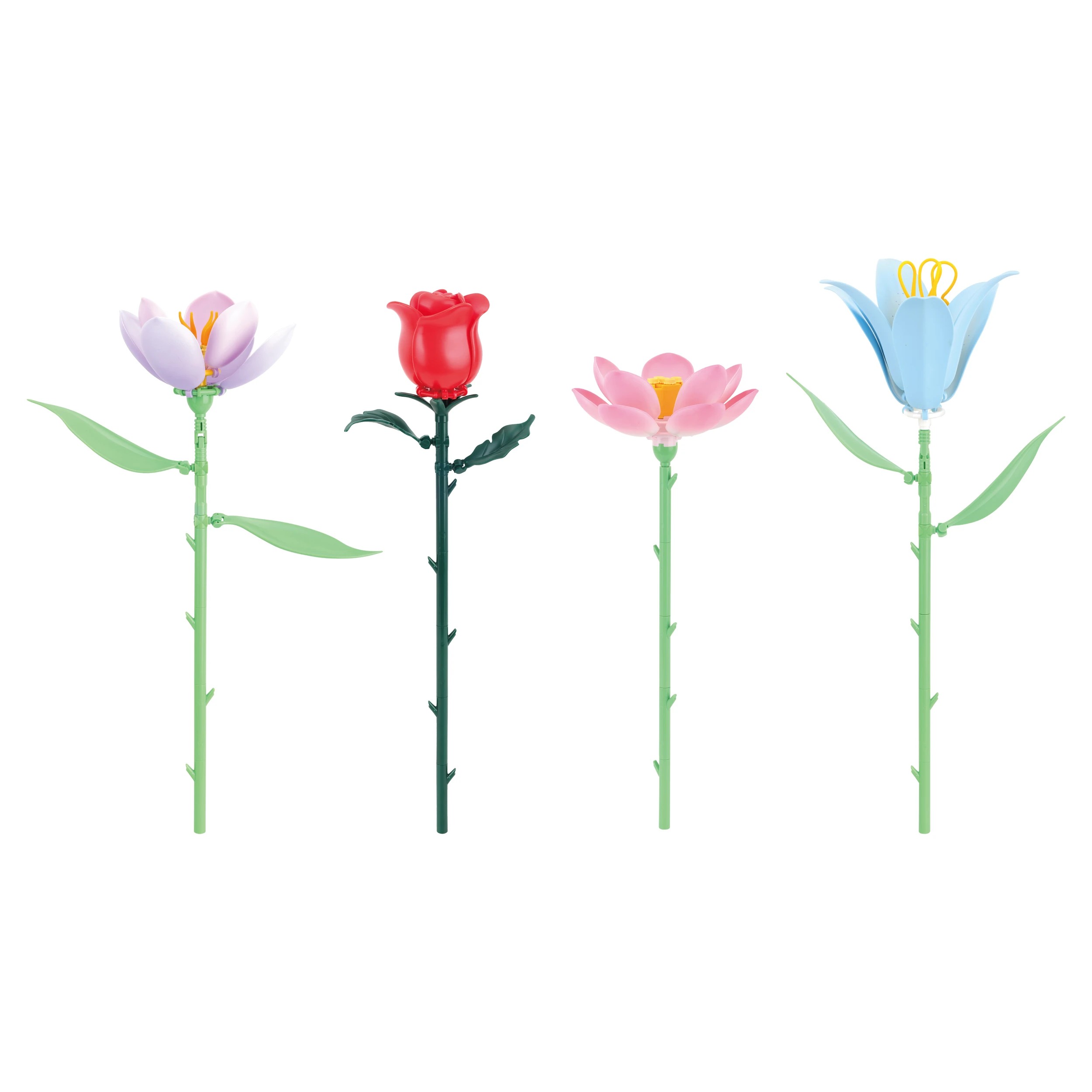 2 Mini Blocks Flower Series - Assorted, 2 of 10