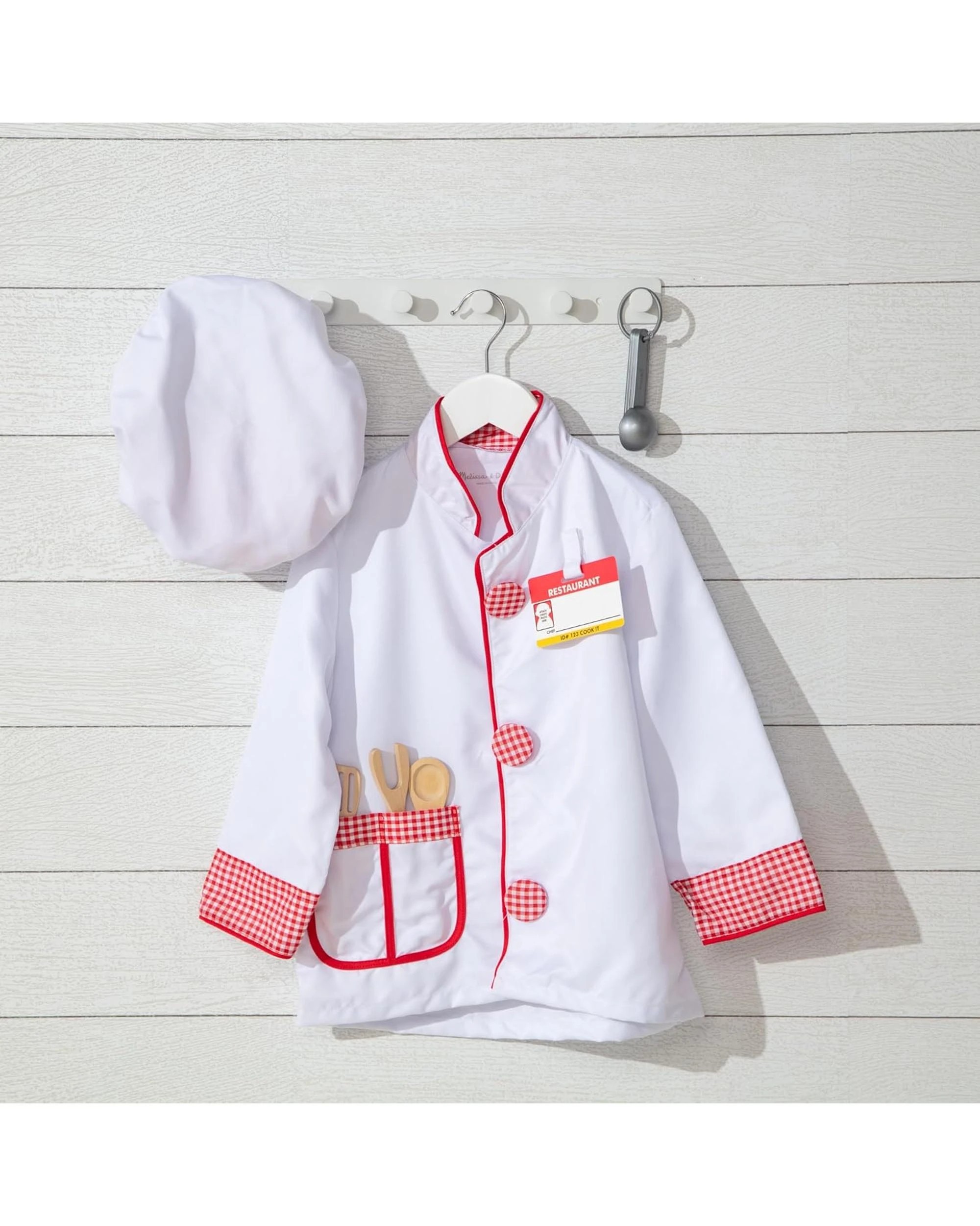 3 Melissa and Doug Chef Role Play Costume Set, 3 of 4