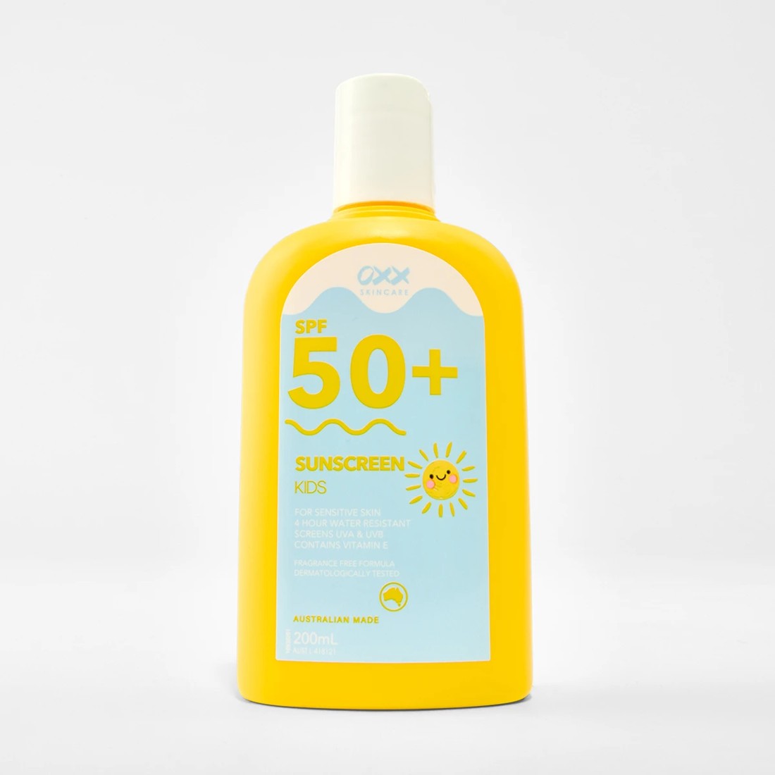 1 OXX Skincare SPF 50+ Kids Sunscreen Lotion 200ml - Vitamin E, 1 of 10