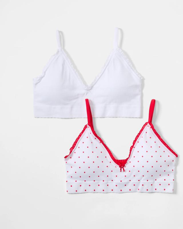 2 Pack Seamfree Rib Bral