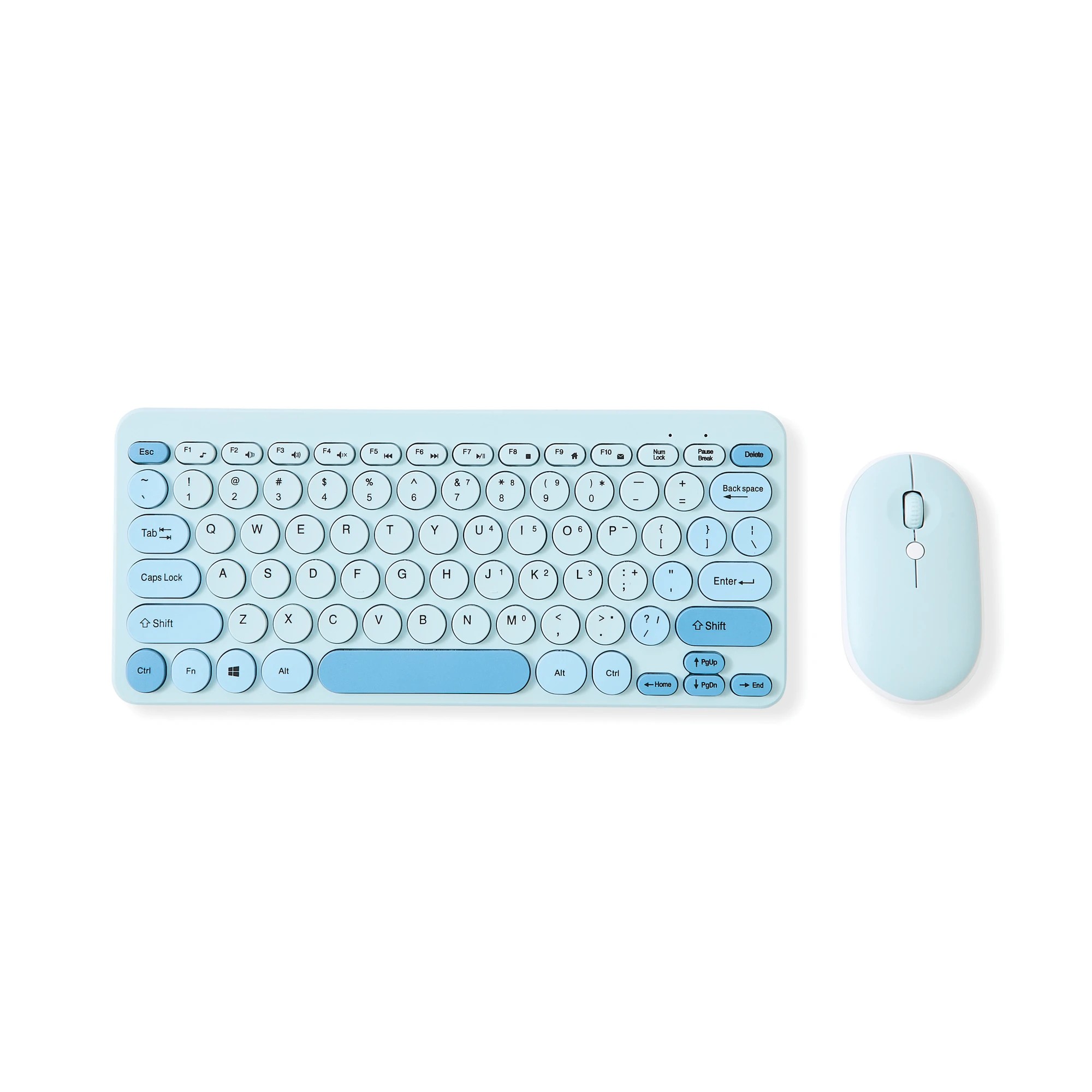 4 Keyboard and Mouse Set - Navy Blue, 4 of 8