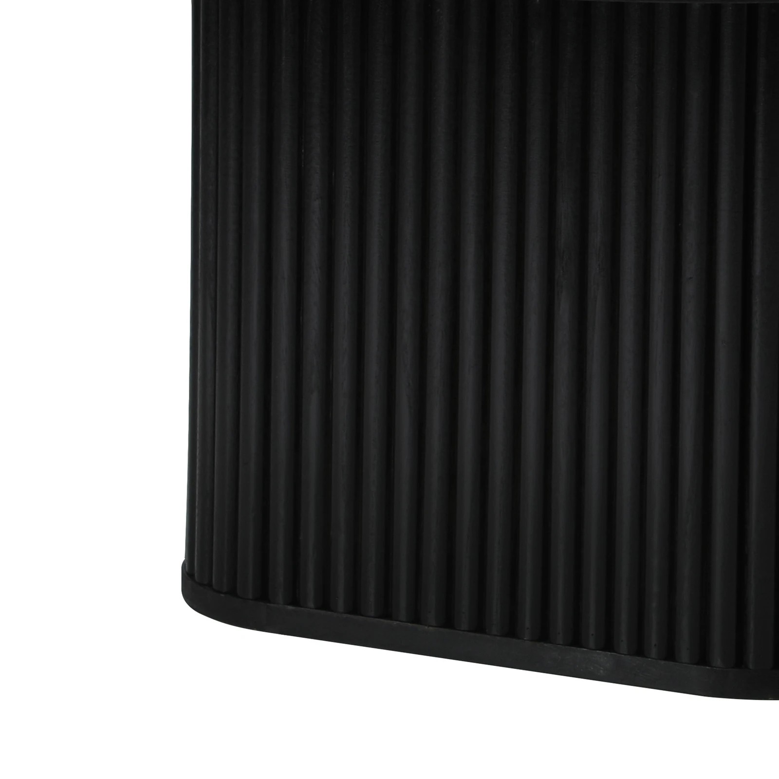 9 Oikiture Coffee Table Side End Tables Sofa Desk Round Wooden
 - Black, 9 of 10