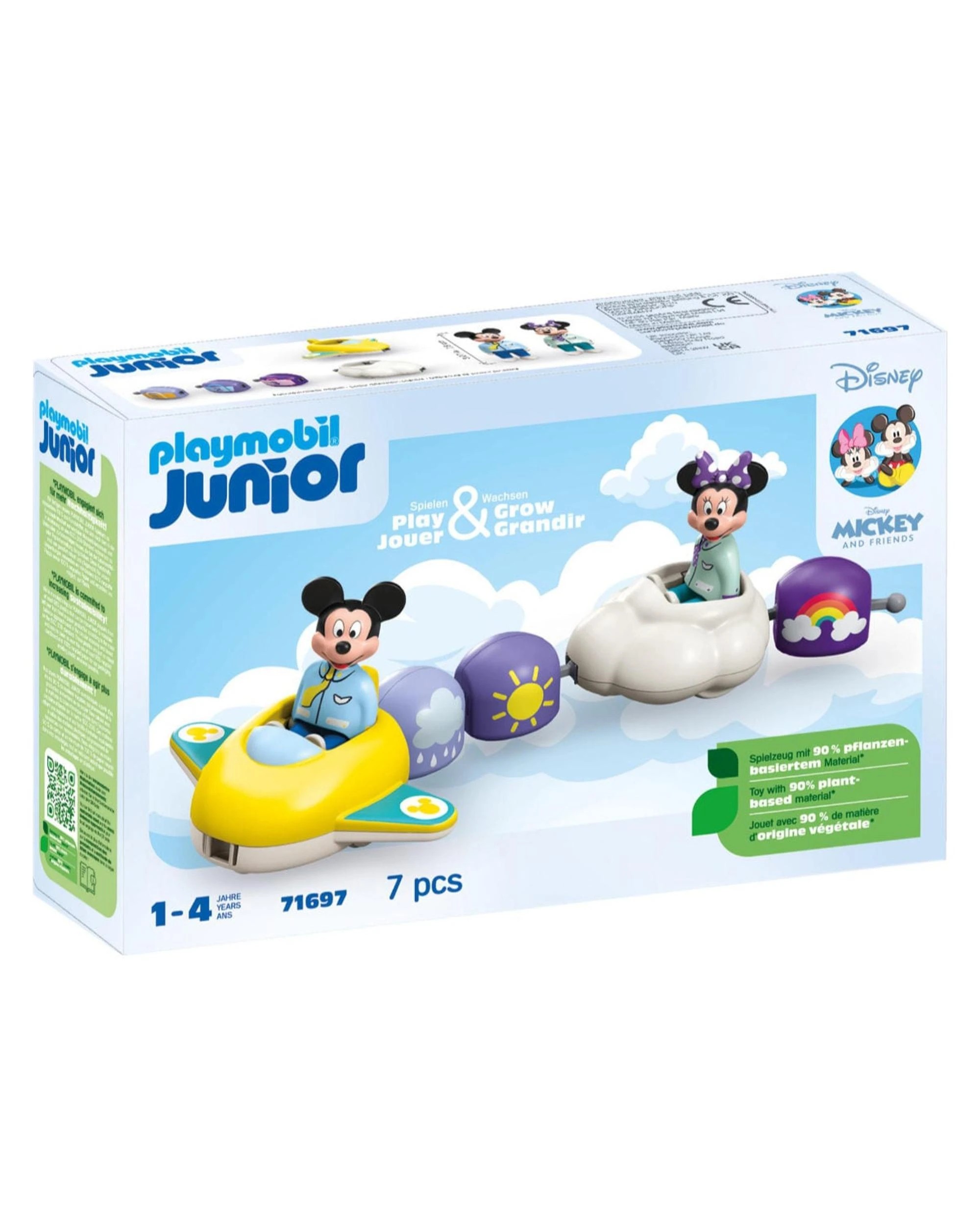 1 Playmobil Junior Disney Mickey and Minnie Cloud Ride - 71697, 1 of 5