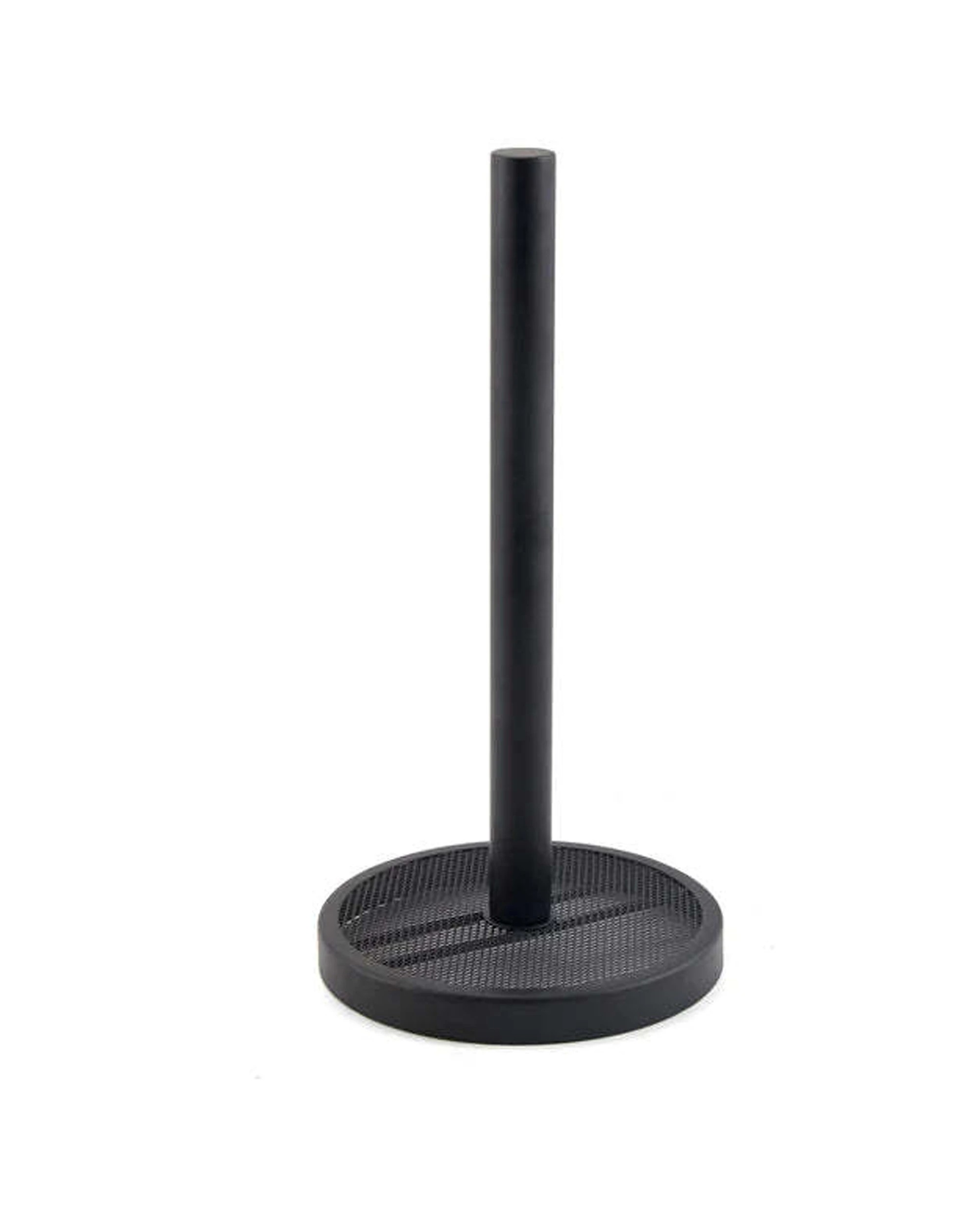 1 Classica Nero Mesh Paper Roll Holder Proof Powder Coated Durable - Black, 1 of 1
